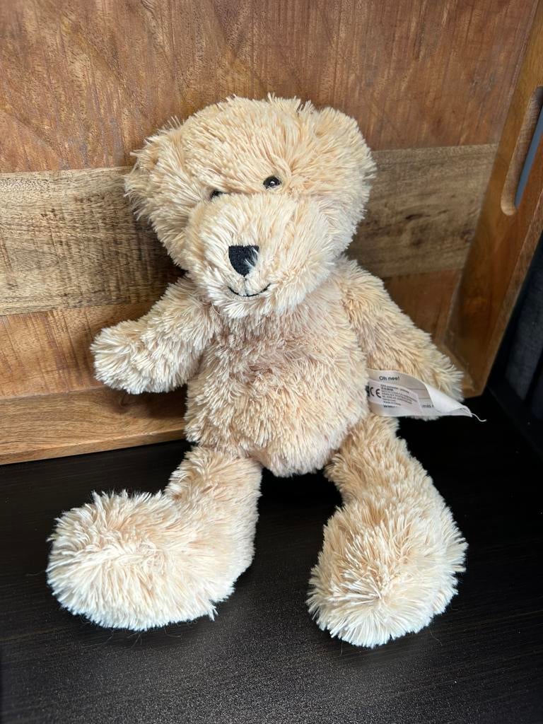 Hema knuffel beer beertje knuffeltje knuffels 30cm, Ophalen of Verzenden, Nieuw, Beer
