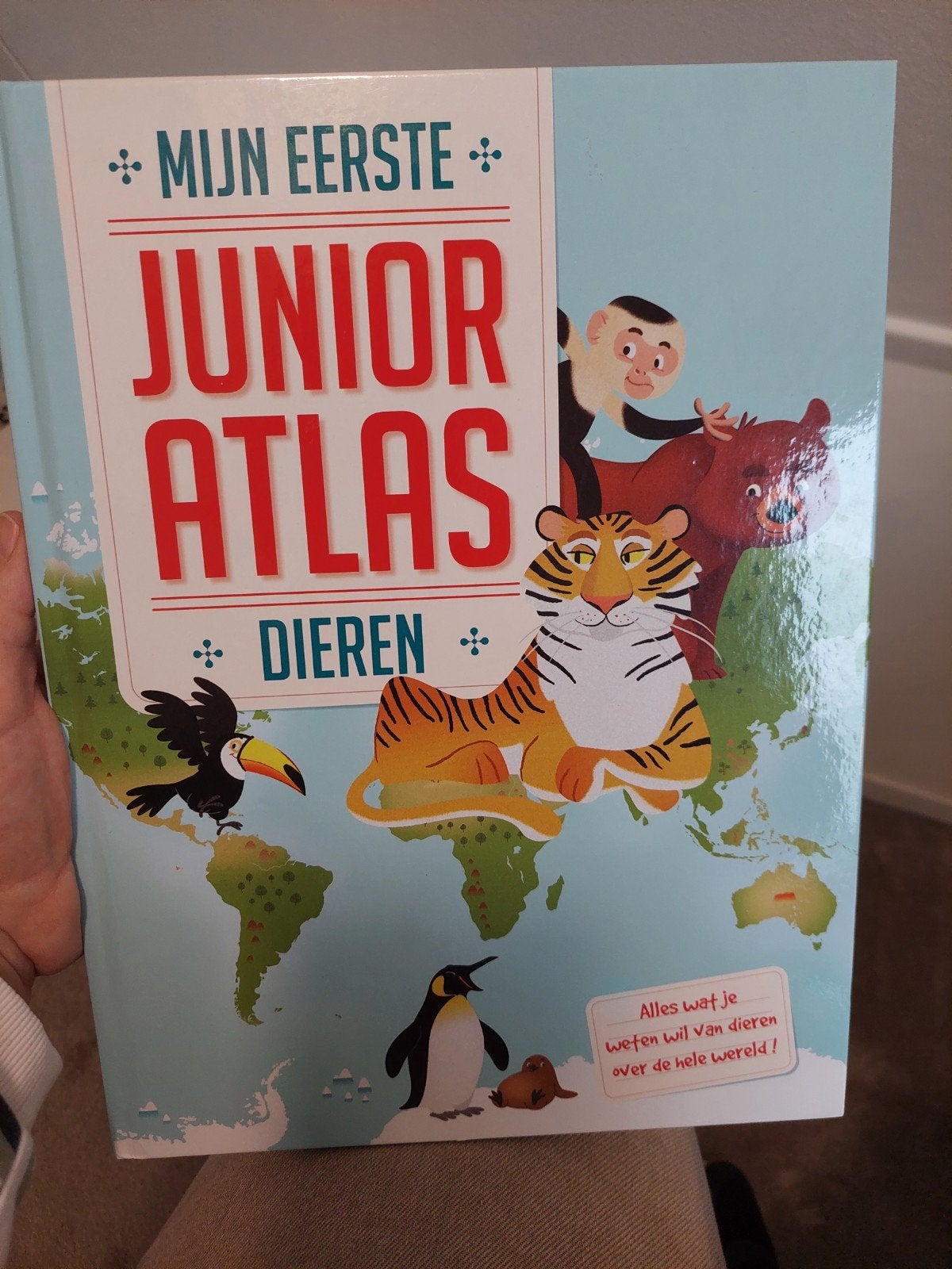 Kinderatlas dieren, Ophalen of Verzenden, Zo goed als nieuw