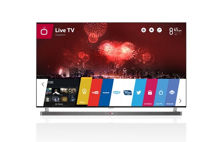 LG 49LB870V-ZA 49 inch Full HD Smart LED TV, Ophalen, 100 Hz, 100 cm of meer, Full HD (1080p)
