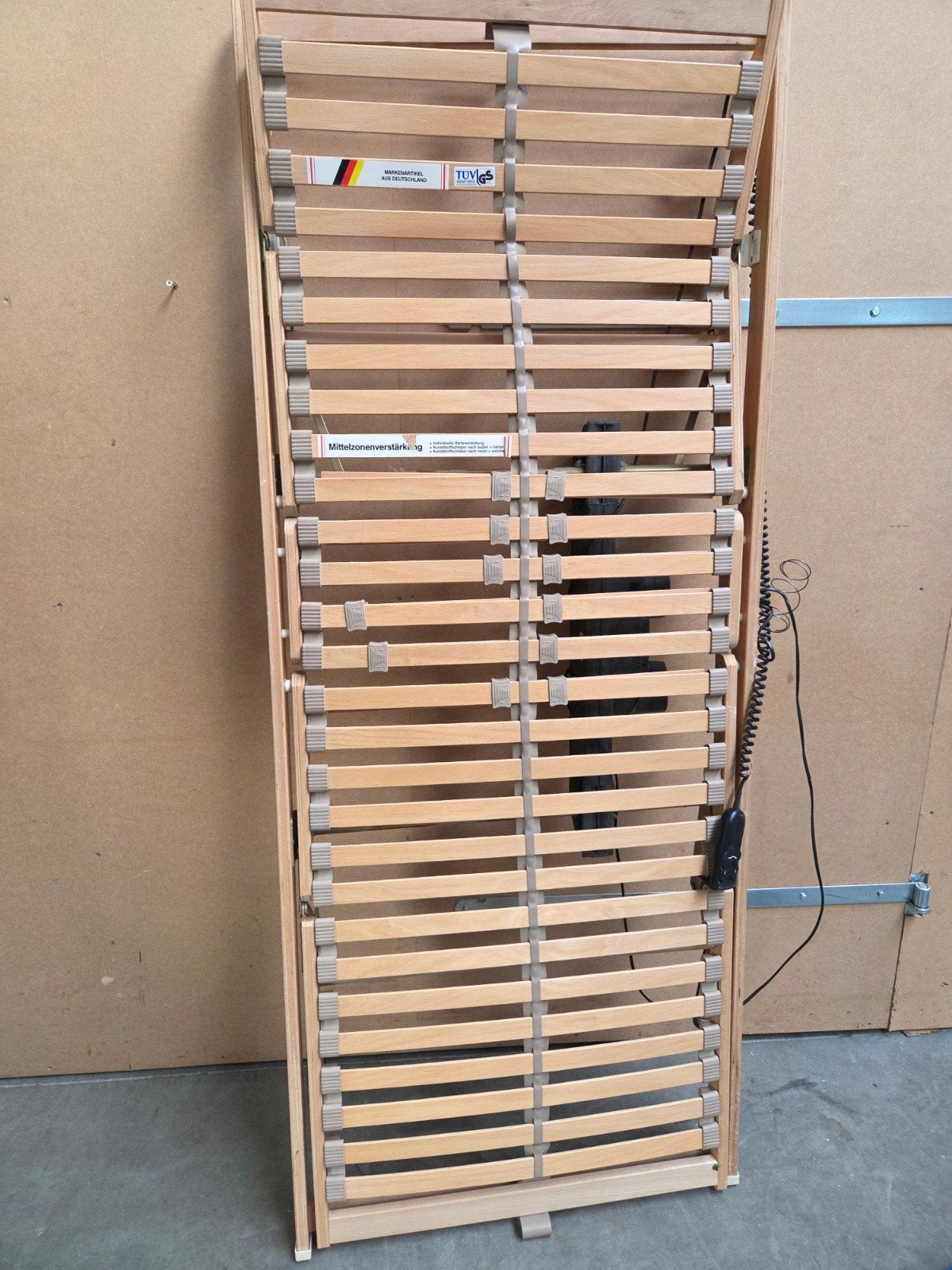 1 elektrische lattenbodem, Ophalen, 90 cm, Eenpersoons, -