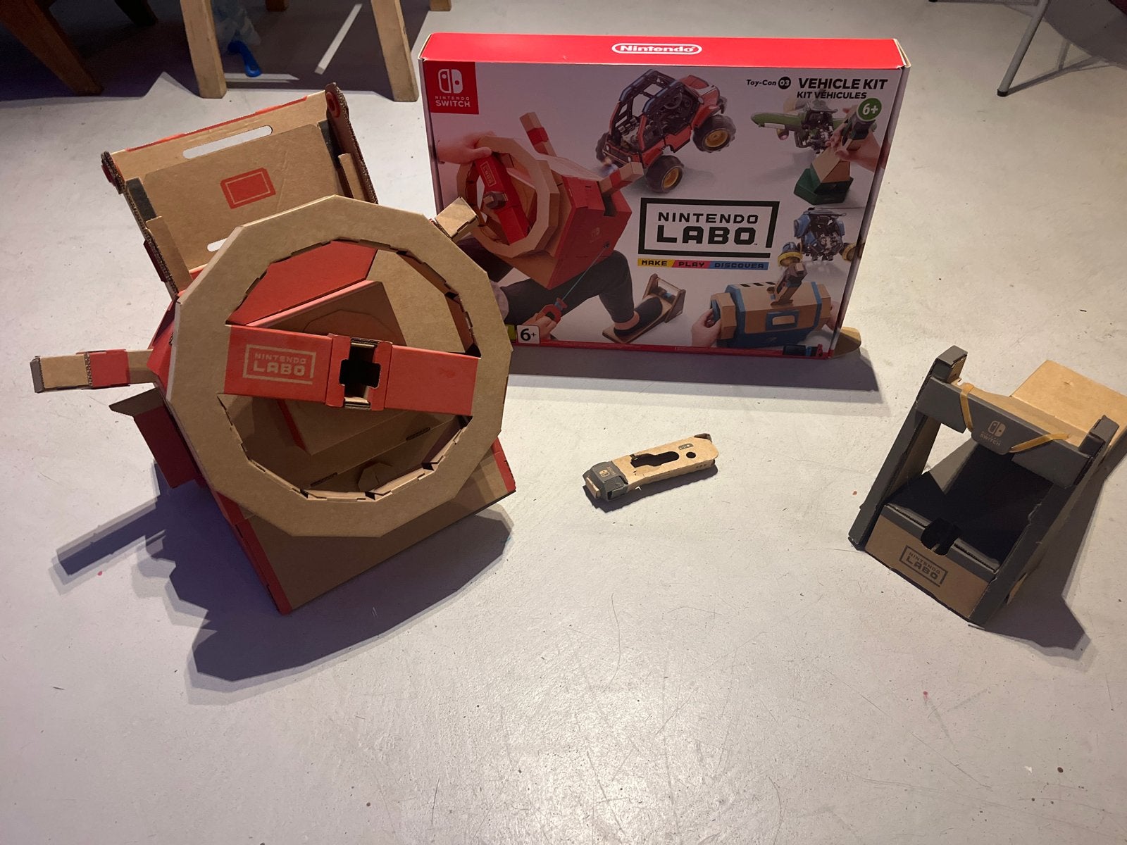 Nintendo Labo Vehicle Kit - Zo goed als nieuw, Ophalen, Zo goed als nieuw