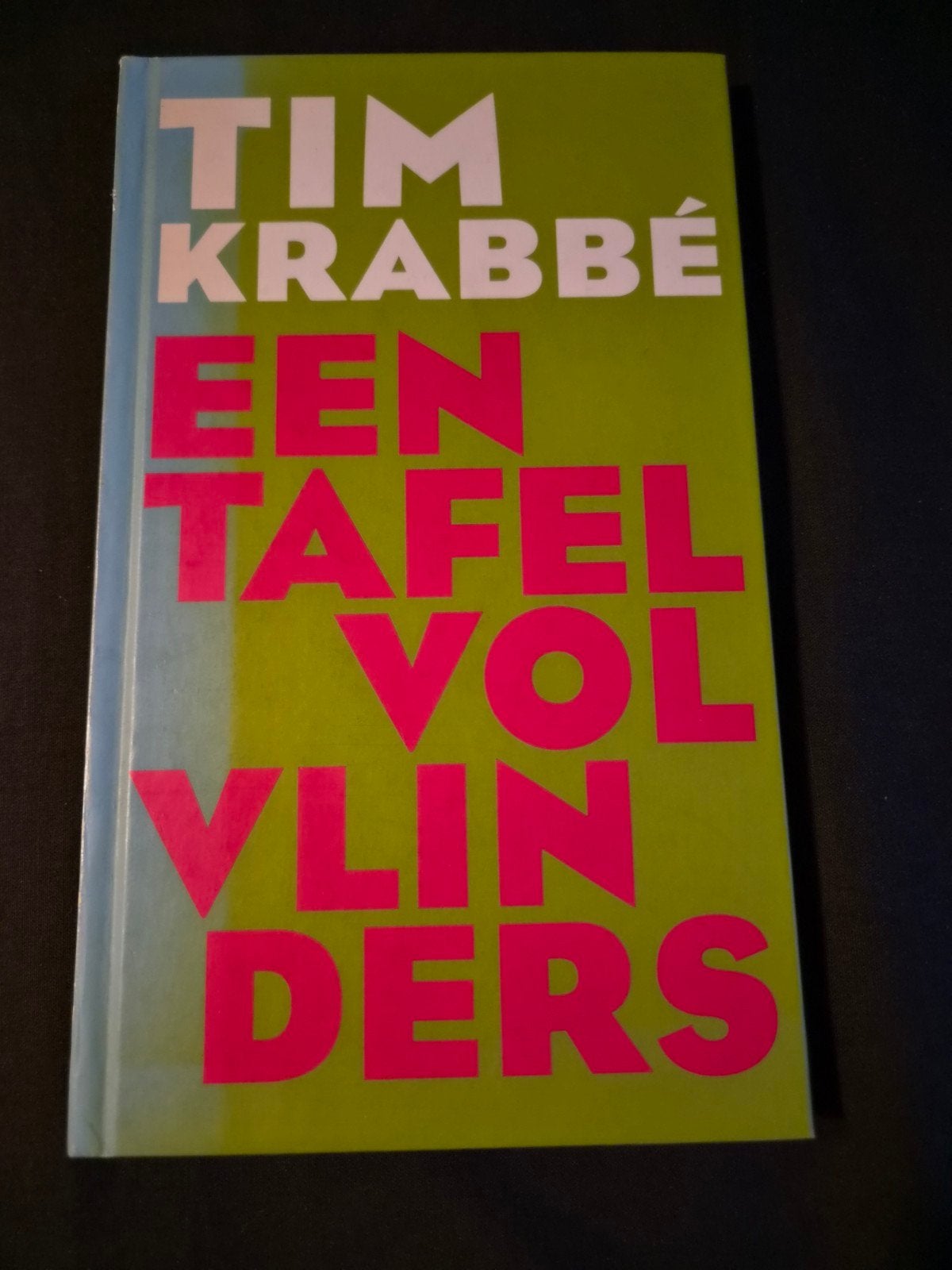 Tim Krabbé - Een Tafel Vol Vlinders, Ophalen, Zo goed als nieuw, Tim Krabbé, Nederland