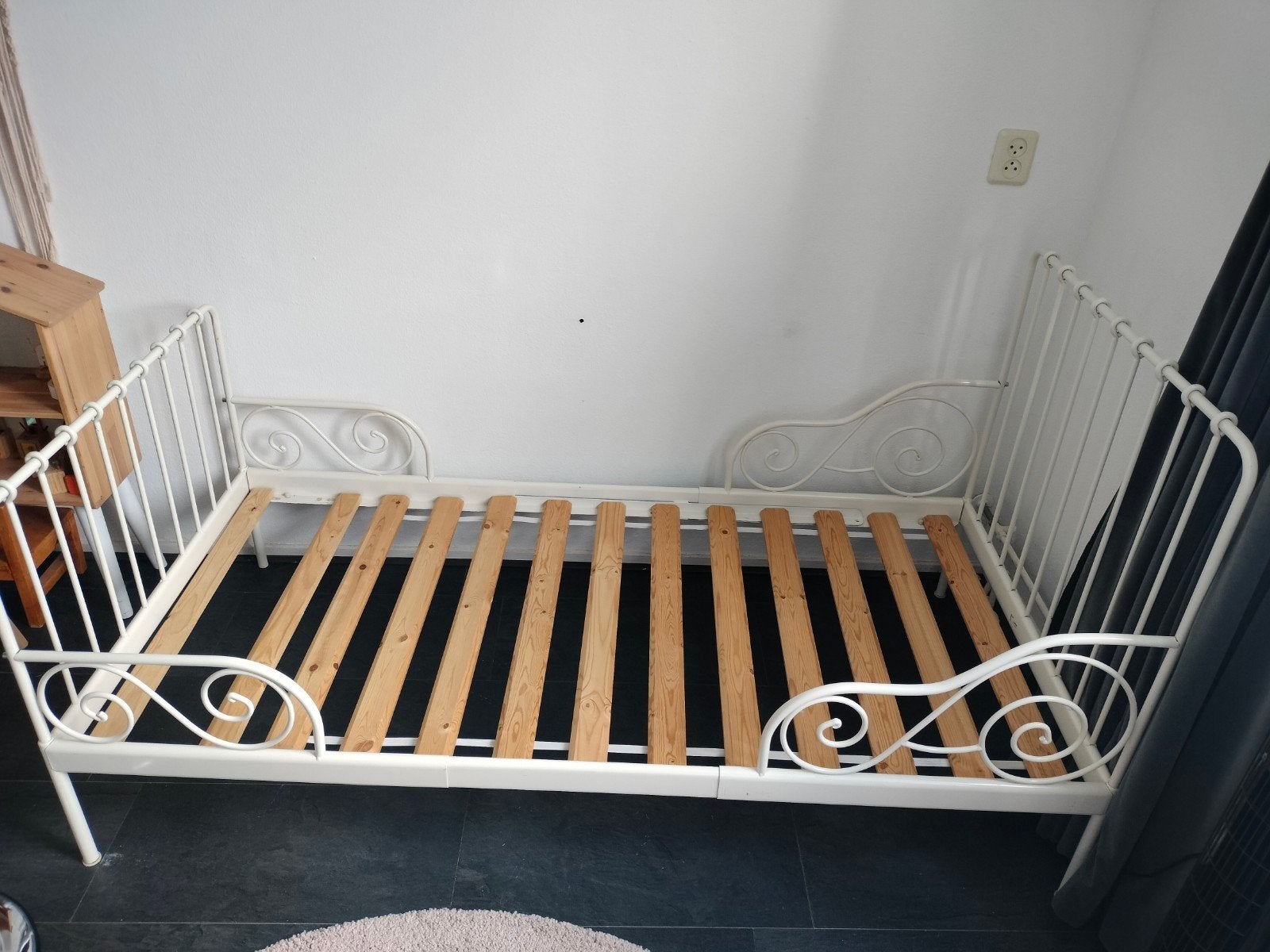 IKEA MINNEN meegroeibed, Ophalen, 180 cm of meer, 70 tot 85 cm