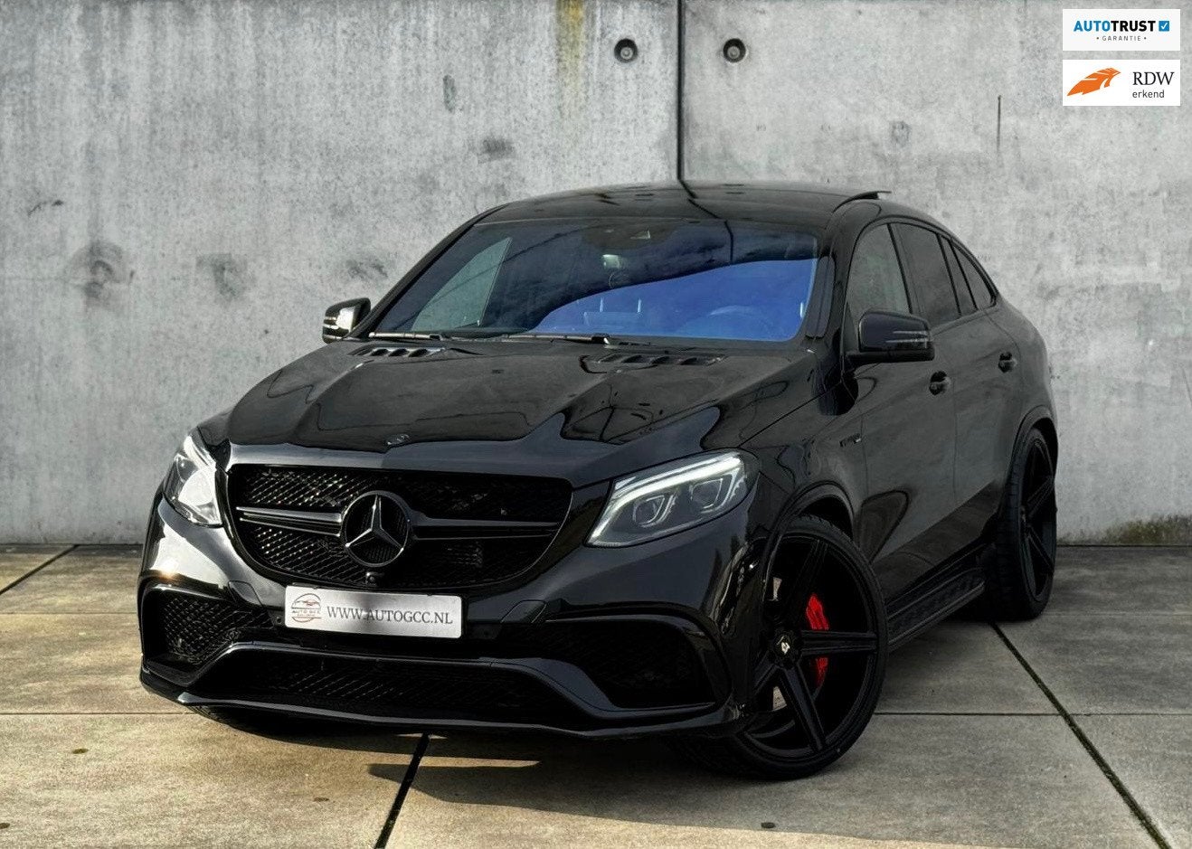 Mercedes-Benz GLE-klasse Coupé AMG 63 S 4MATIC 585PK PANO S, Auto's, Automaat, 5461 cc, Gebruikt, Zwart