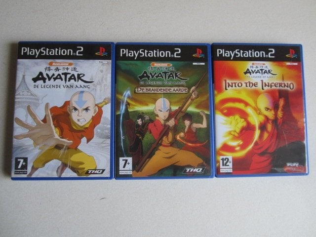 Avatar Legende van Aang PS2 Playstation 2, Avontuur en Actie, 1 speler, Ophalen of Verzenden, Zo goed als nieuw