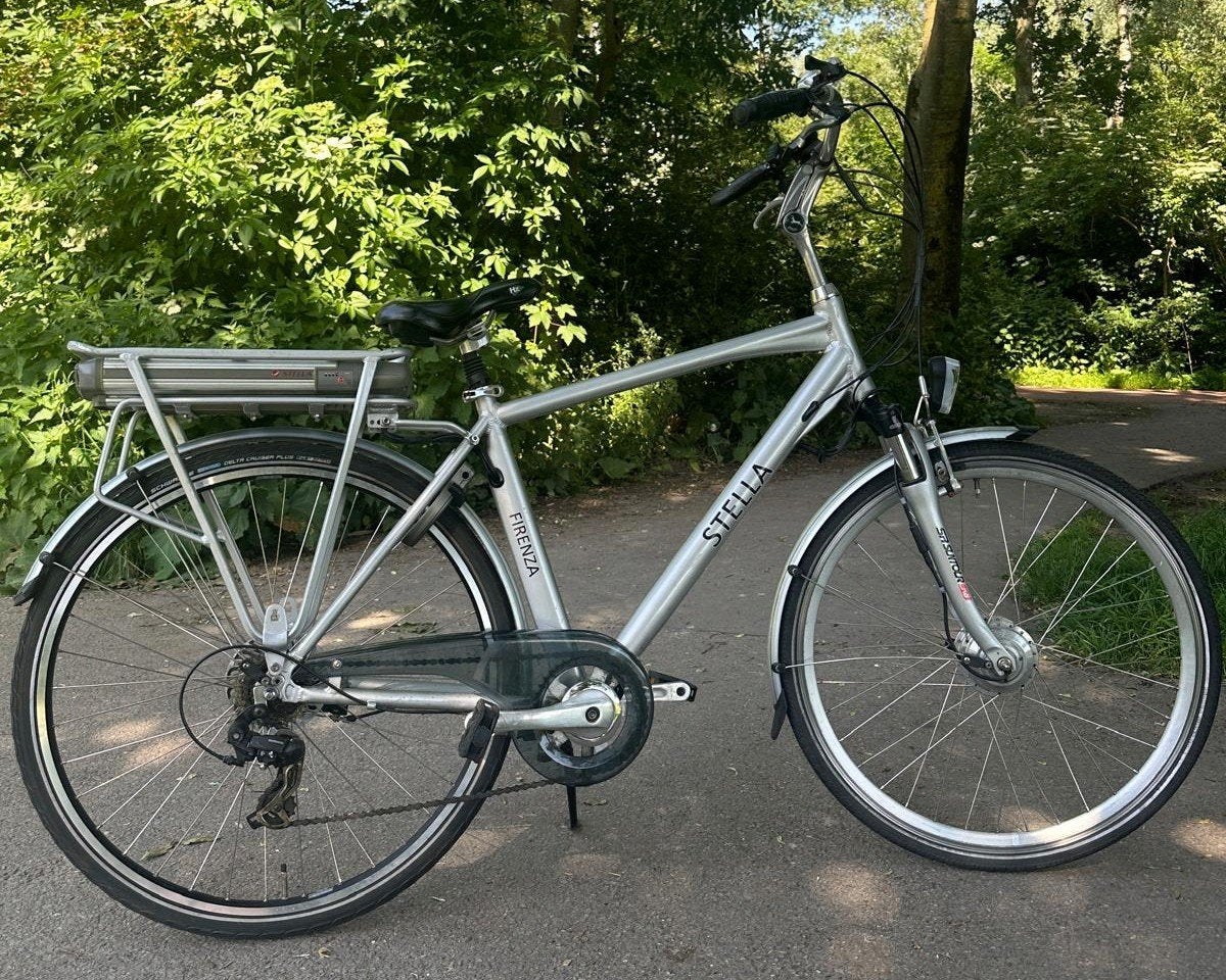 Electrische fiets Stella Firenza, ideaal staat!, Zo goed als nieuw, 50 km per accu of meer, 55 tot 59 cm, Ophalen