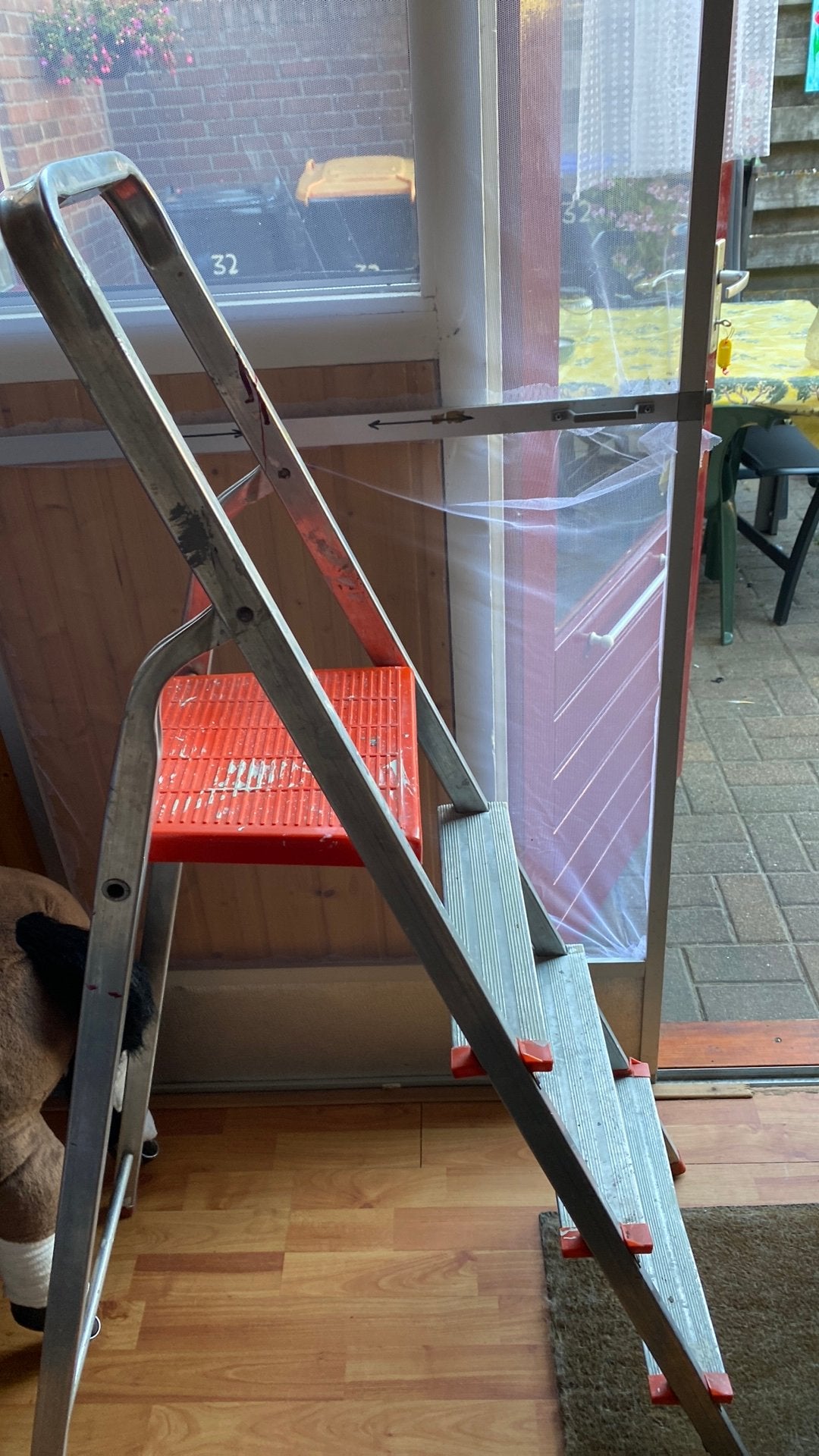 Huishoud trap, Ophalen, Gebruikt, Trap, Opvouwbaar of Inschuifbaar