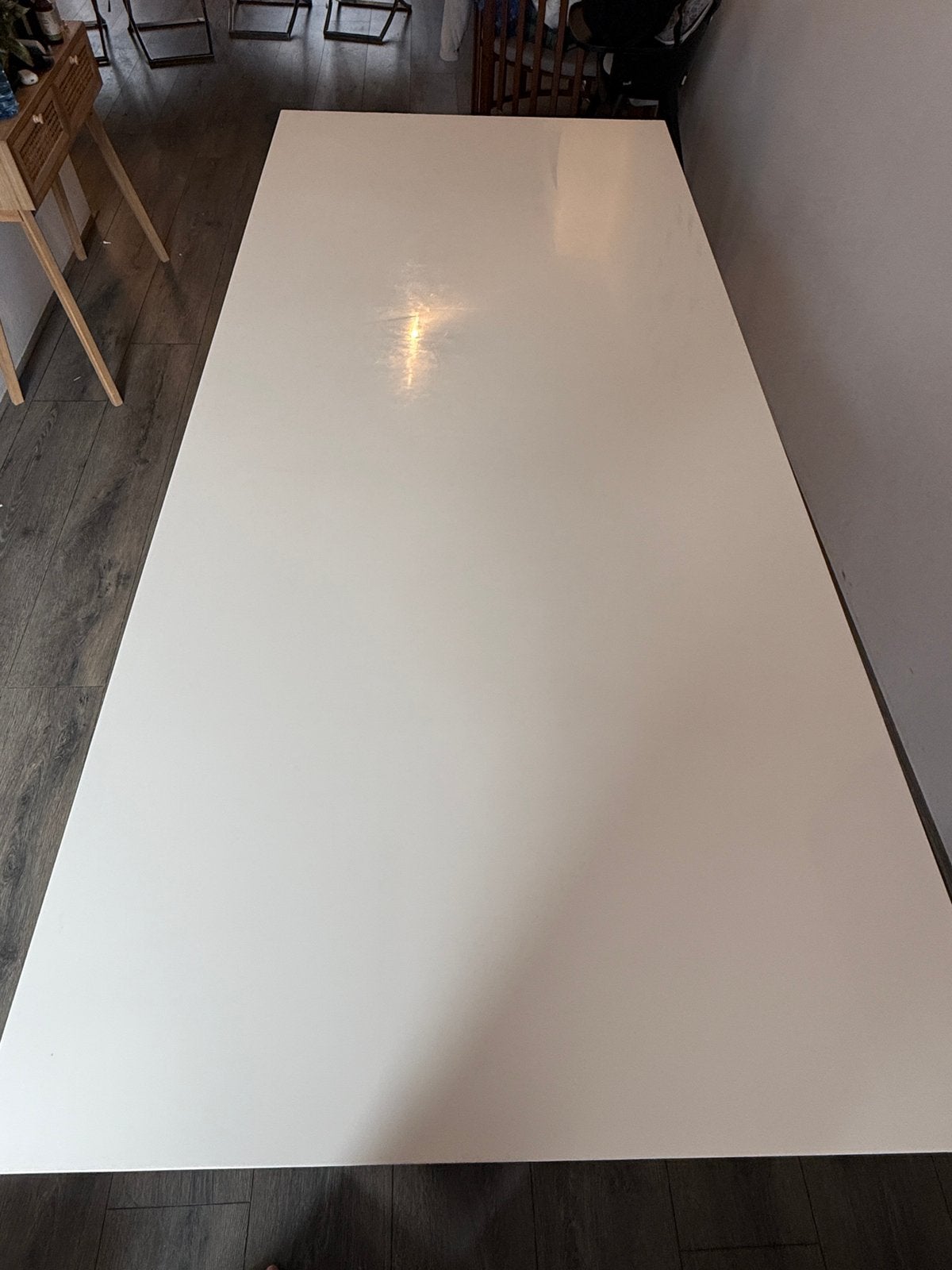 Sfeervolle mooie eettafel 220x100x80, Doe-het-zelf en Verbouw, Platen en Panelen, Ophalen, Zo goed als nieuw