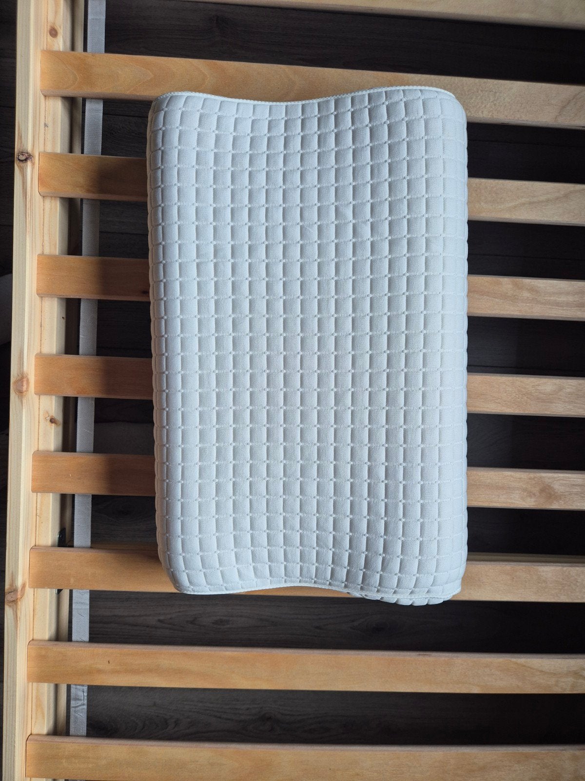 IKEA ROSENSKÄRM ergonomisch kussen (2 stuks), Ophalen, Eenpersoons, Zo goed als nieuw, Overige maten