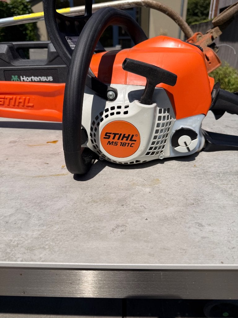 Stihl kettingzaag MS181C  als nieuw, Ophalen, Zo goed als nieuw, Overige soorten, Stihl ms181C