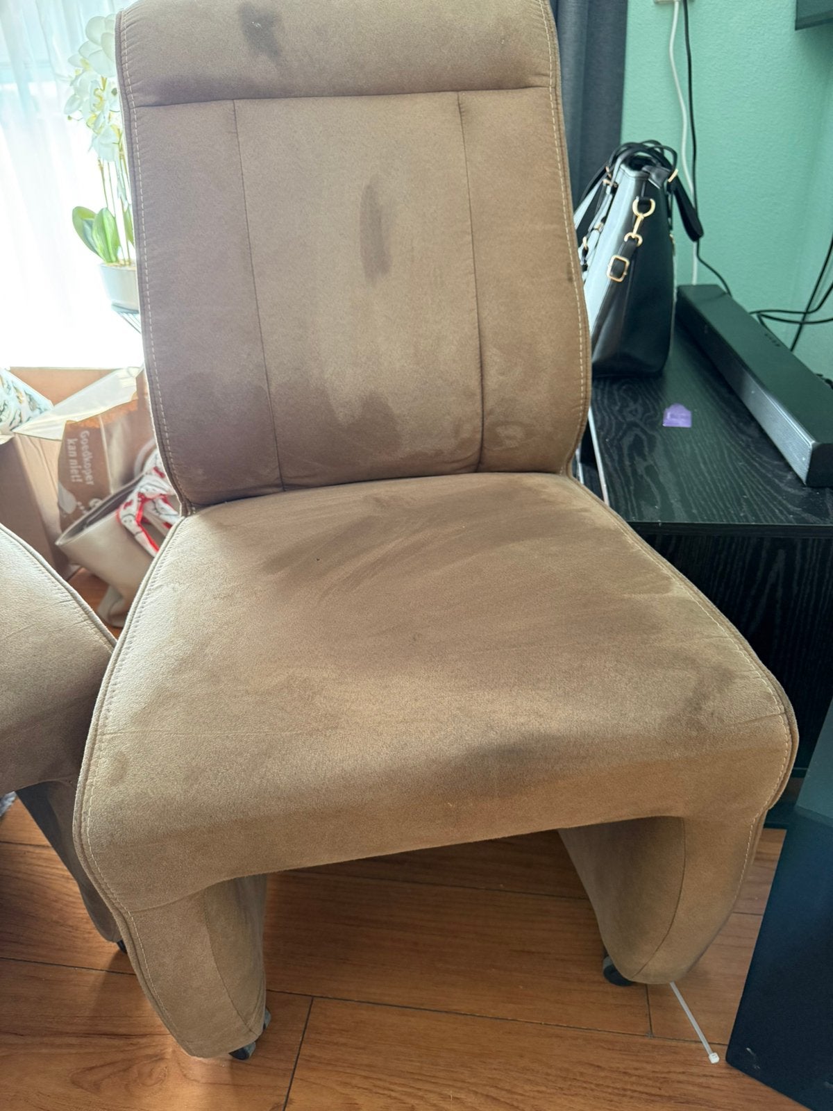 Eetkamer stoelen, Ophalen, Zo goed als nieuw, Minder dan 75 cm, 50 tot 75 cm