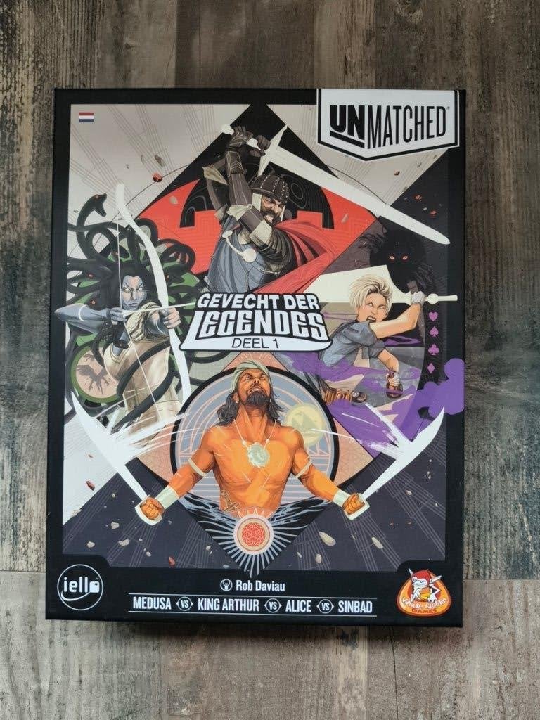 Unmatched - Gevecht der legendes deel 1, Een of twee spelers, Ophalen of Verzenden, Zo goed als nieuw, White Goblin Games