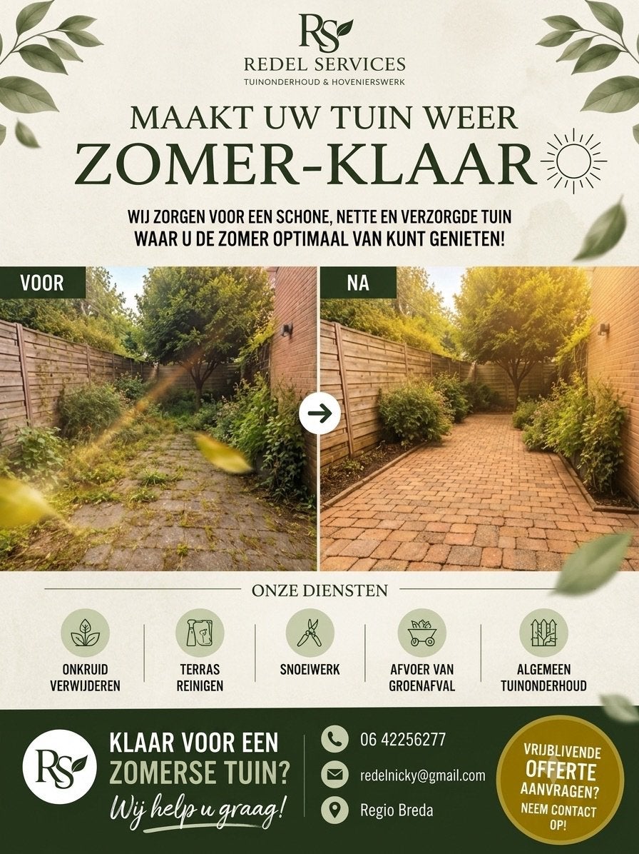 Onderhoudsbeurten voor tuinen, Ophalen of Verzenden, Nieuw, Ongediertebestrijding