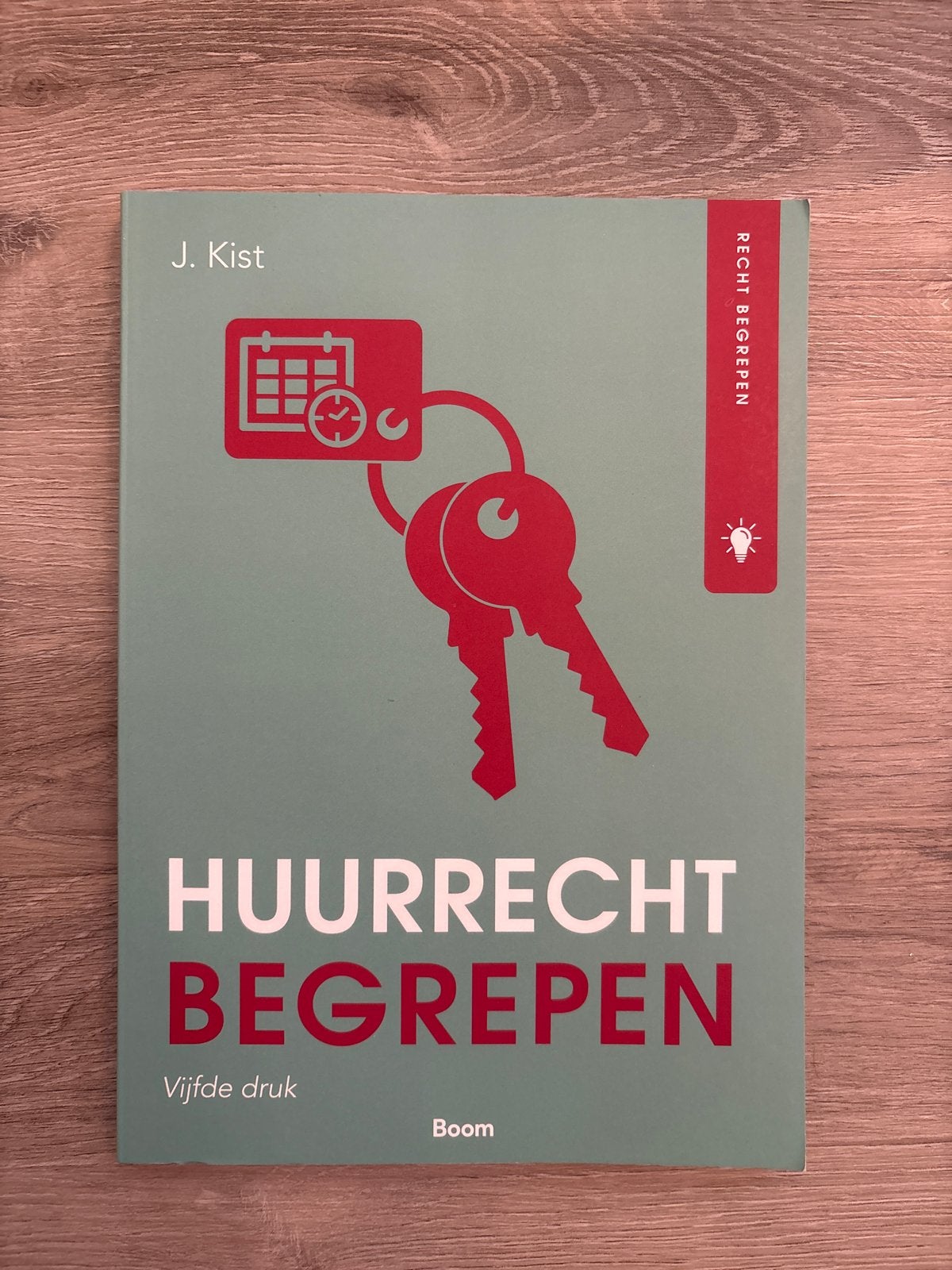 Huurrecht Begrepen - J. Kist (Vijfde druk), Verzenden, Gamma, Gelezen, HBO