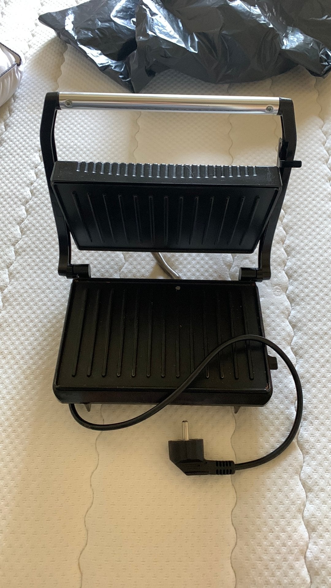 Tosti ijzer, Ophalen, Gebruikt