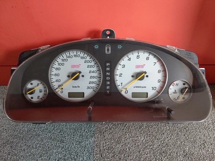Subaru Legacy STI Speedometer 300km 10k/rec, Ophalen of Verzenden, Gebruikt, Subaru