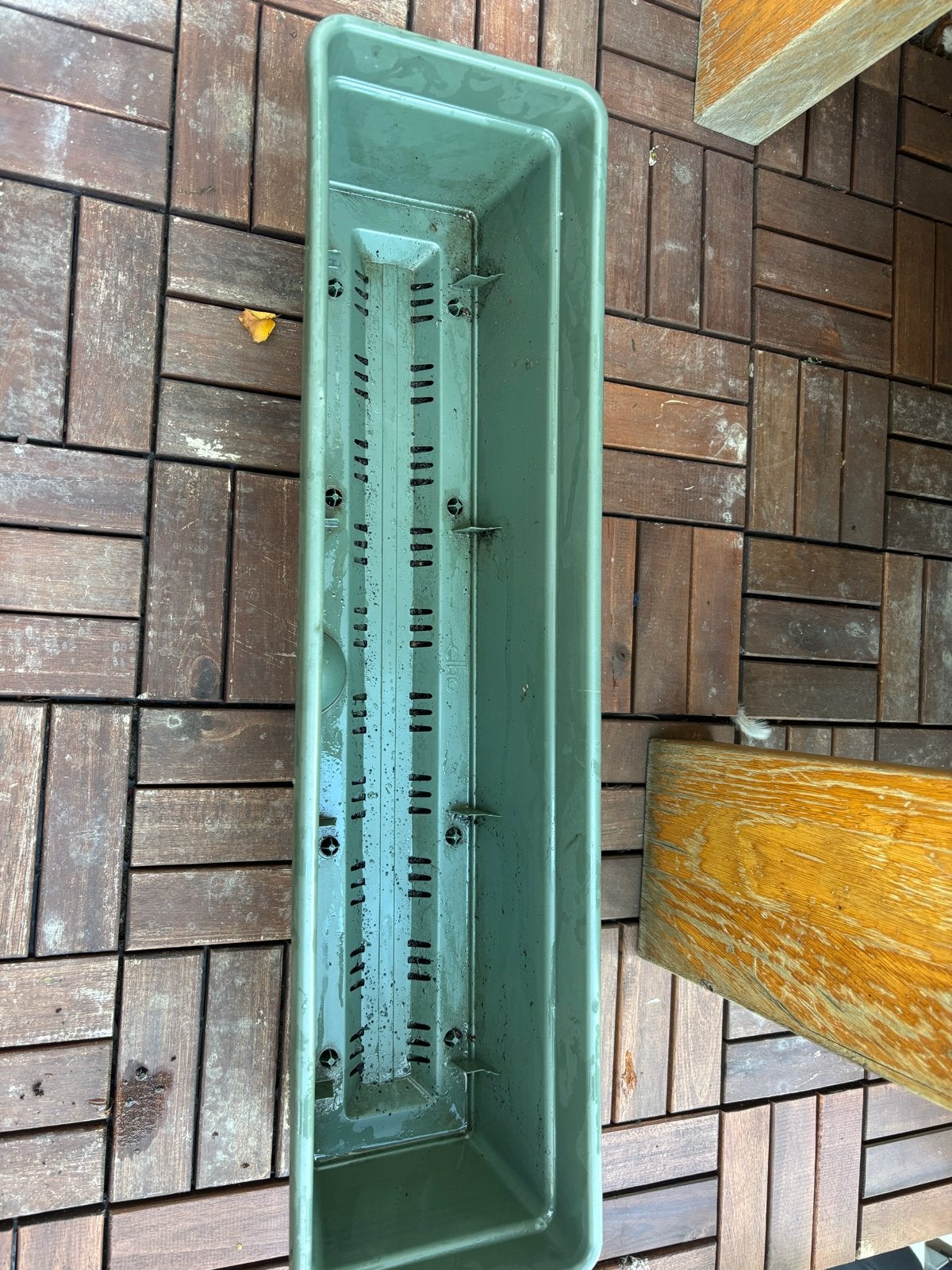 Elho bloembak groen -- 3 stuks, Ophalen, Kunststof, Minder dan 30 cm, Balkon