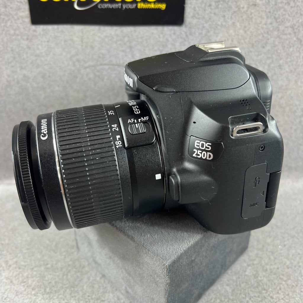 Canon EOS 250 camera + 18-55 lens | met lader | 407654, Audio, Tv en Foto, Gebruikt, Spiegelreflex, Canon, Ophalen of Verzenden