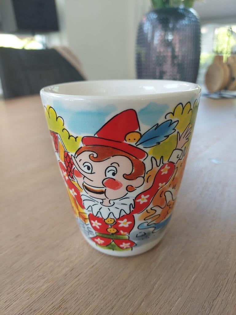 Efteling Blond Amsterdam Pinokkio Mok, Ophalen, Gebruikt, Gebruiksvoorwerp