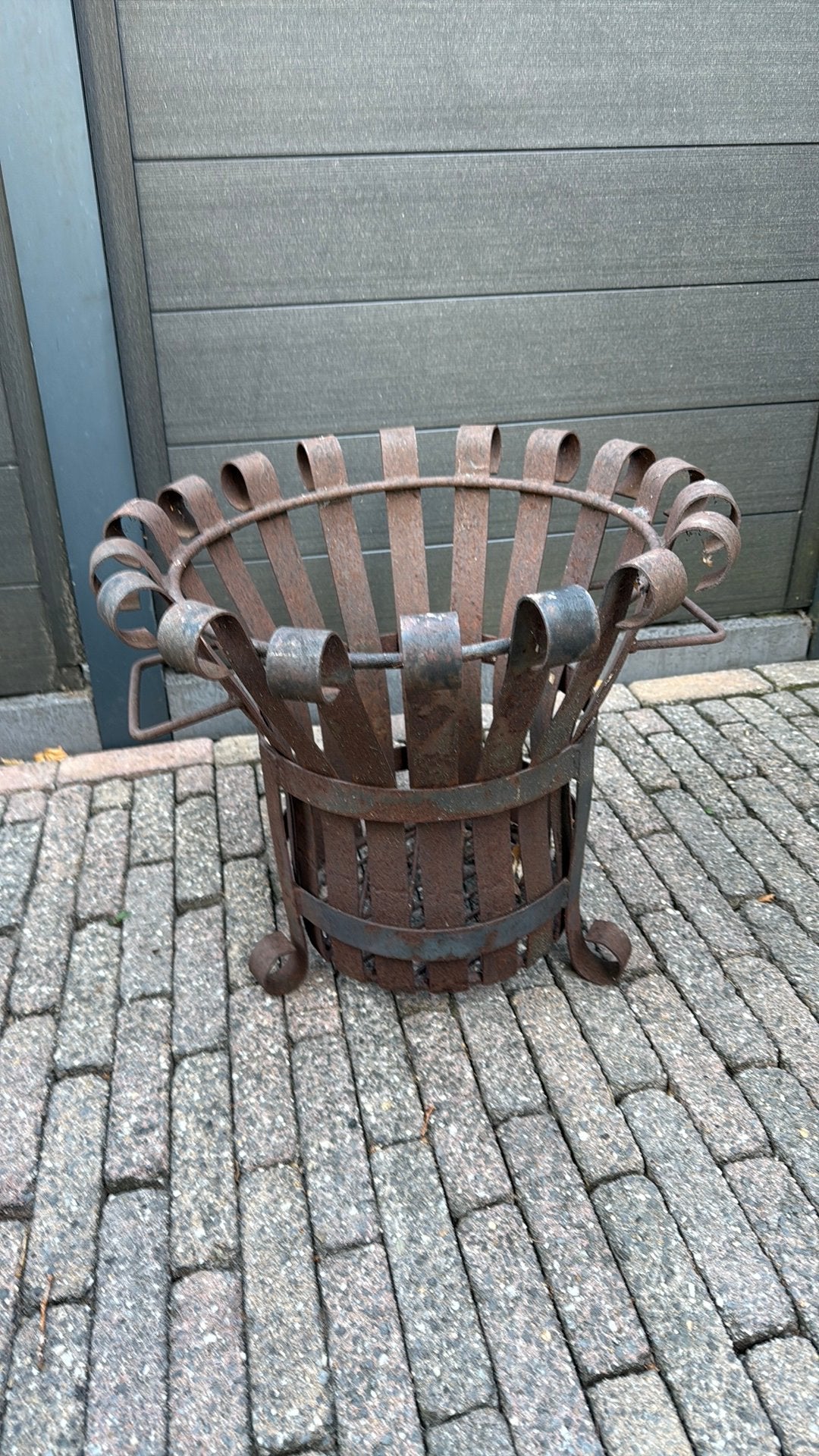 Te koop vuurkorf, Ophalen, Zo goed als nieuw