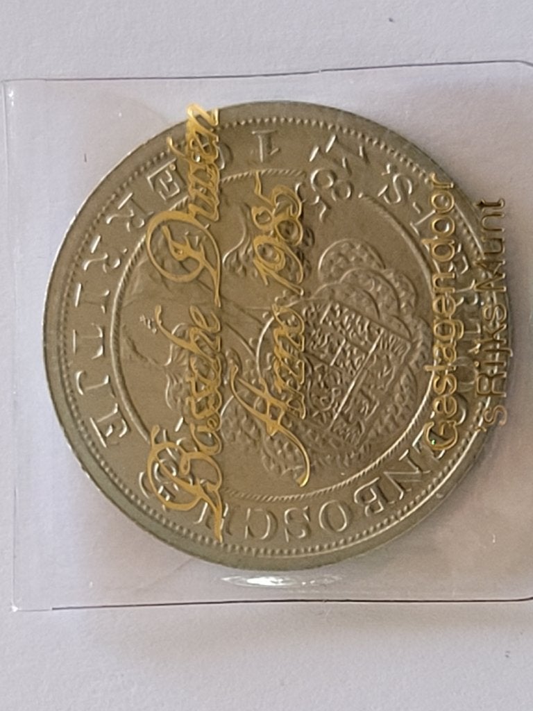 1 GERRITJE 's-Hertogenbosch  1985, Postzegels en Munten, Munten | Nederland, Verzenden, Vóór koninkrijk, Overige waardes, Losse munt
