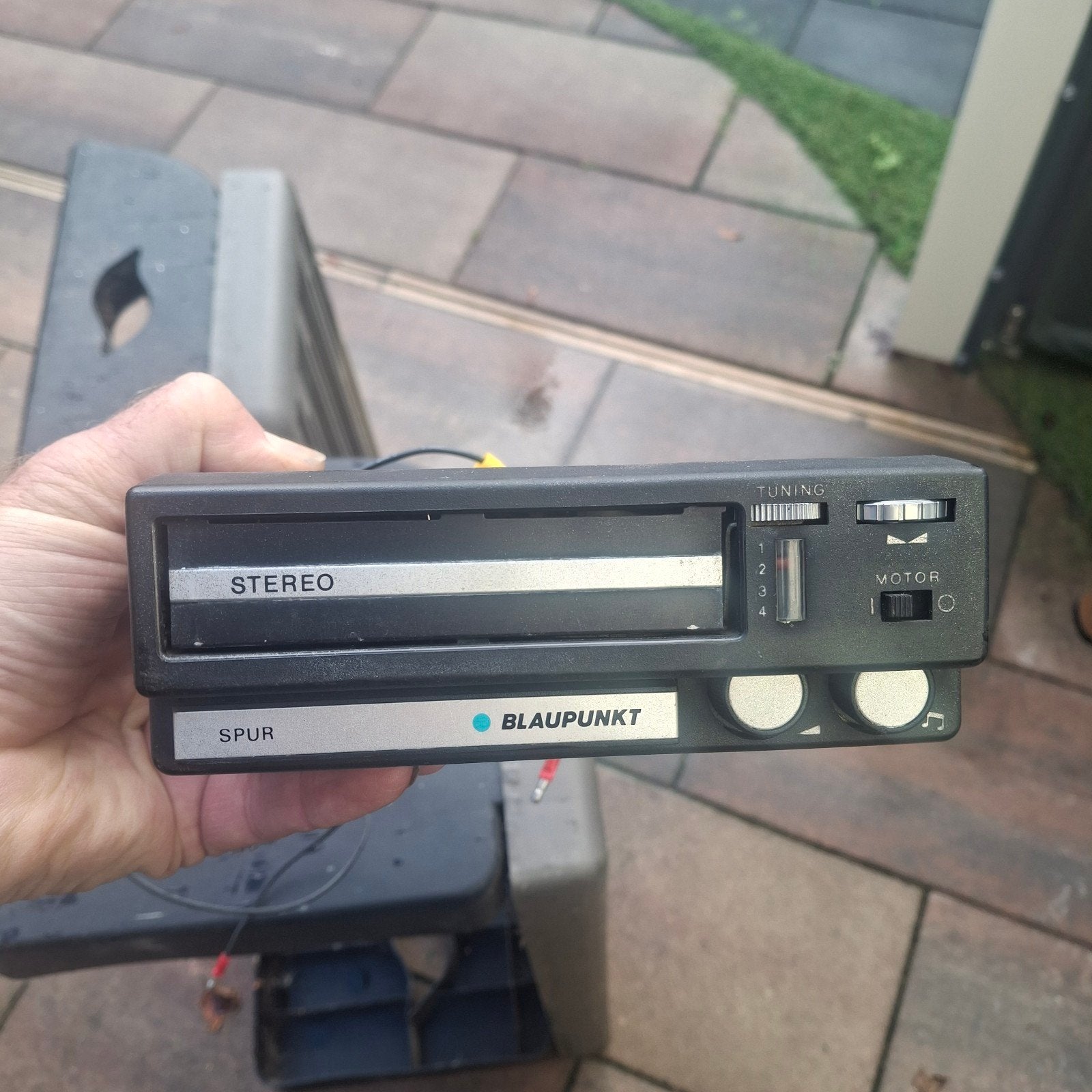 8 track spelers moeten weg, Ophalen, Gebruikt