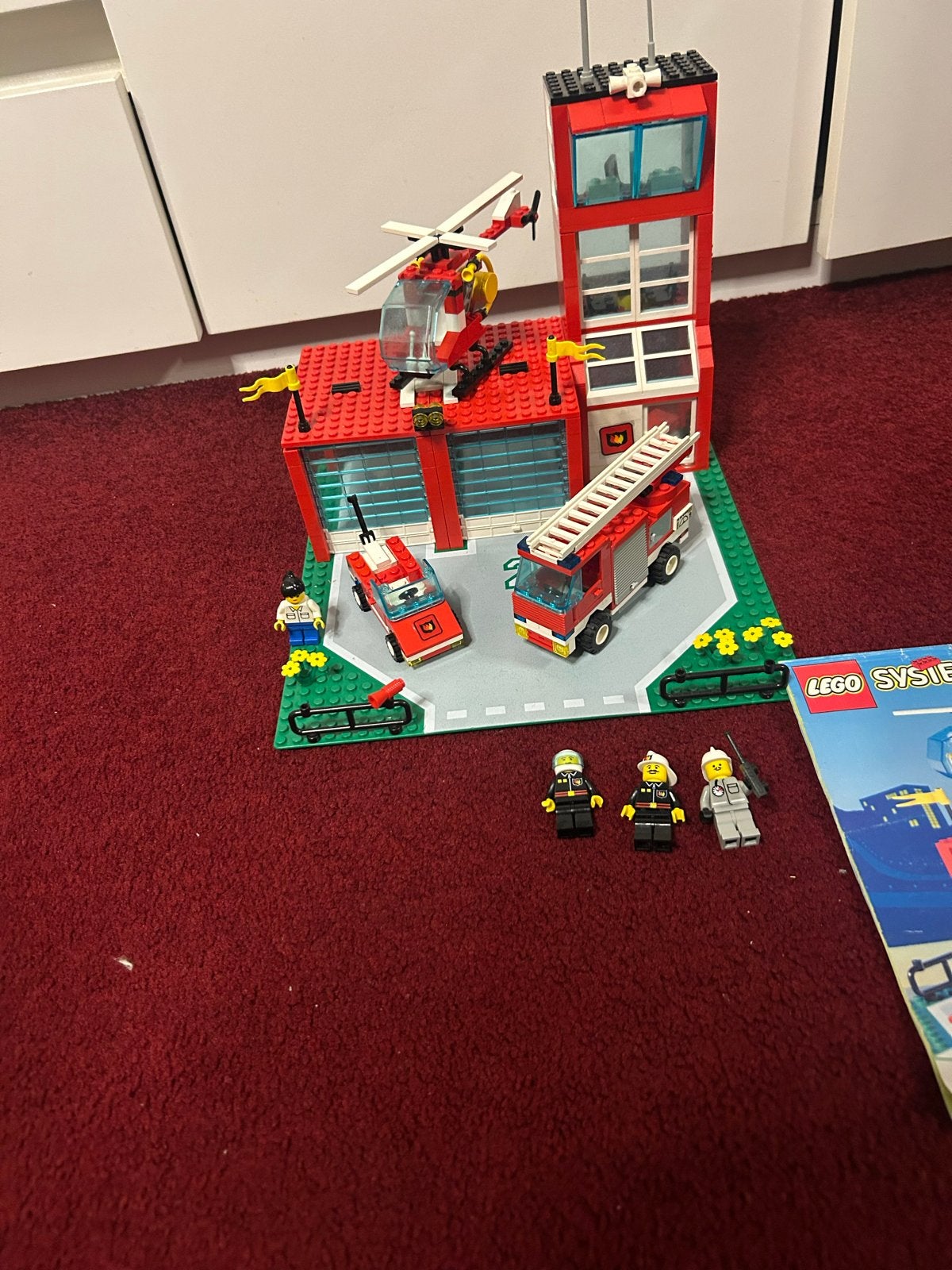 Lego City Brandweerkazerne 6571 met voertuigen en figuren, Kinderen en Baby's, Speelgoed | Duplo en Lego, Lego, Ophalen of Verzenden