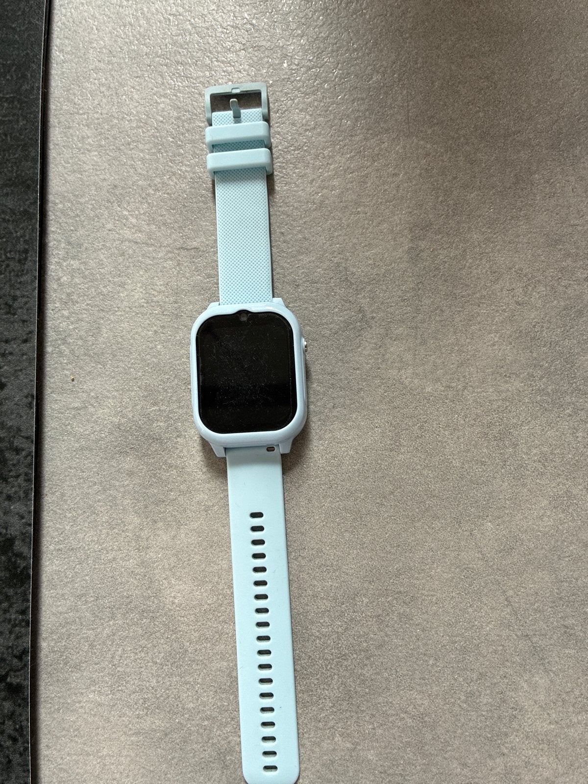Lichtblauwe Smartwatch voor Kinderen, Ophalen, Blauw, Zo goed als nieuw, Stappen