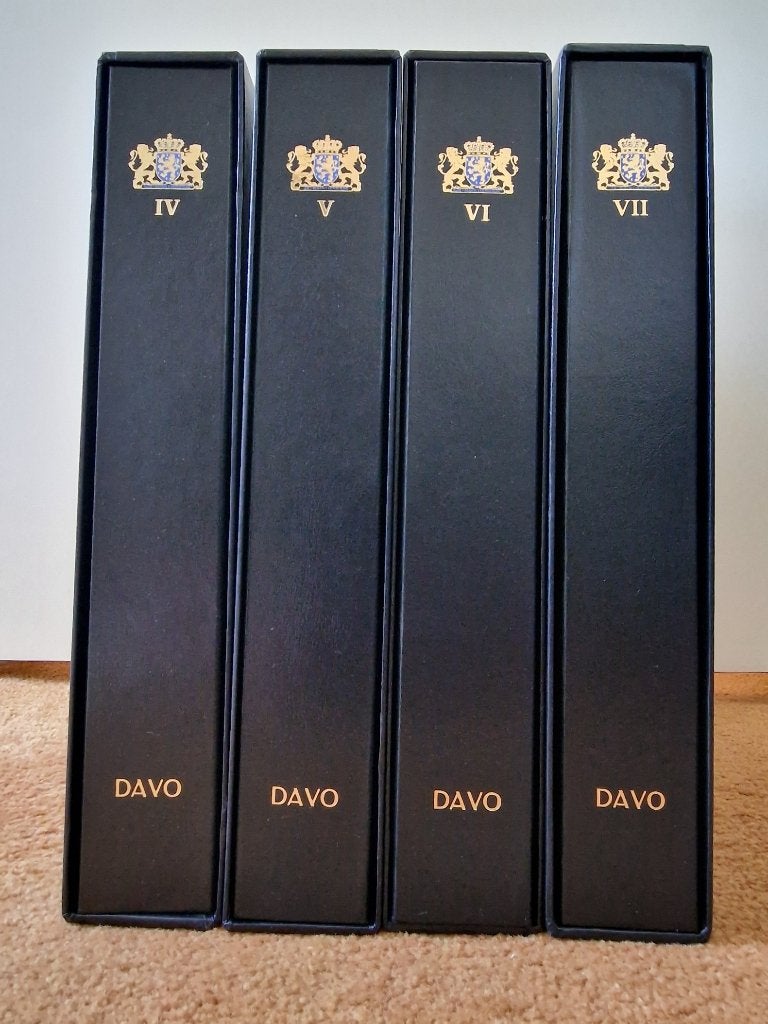 4 DAVO Luxe albums NL 2001 tm 2025 incl. bladen + extra, Ophalen of Verzenden, Verzamelalbum