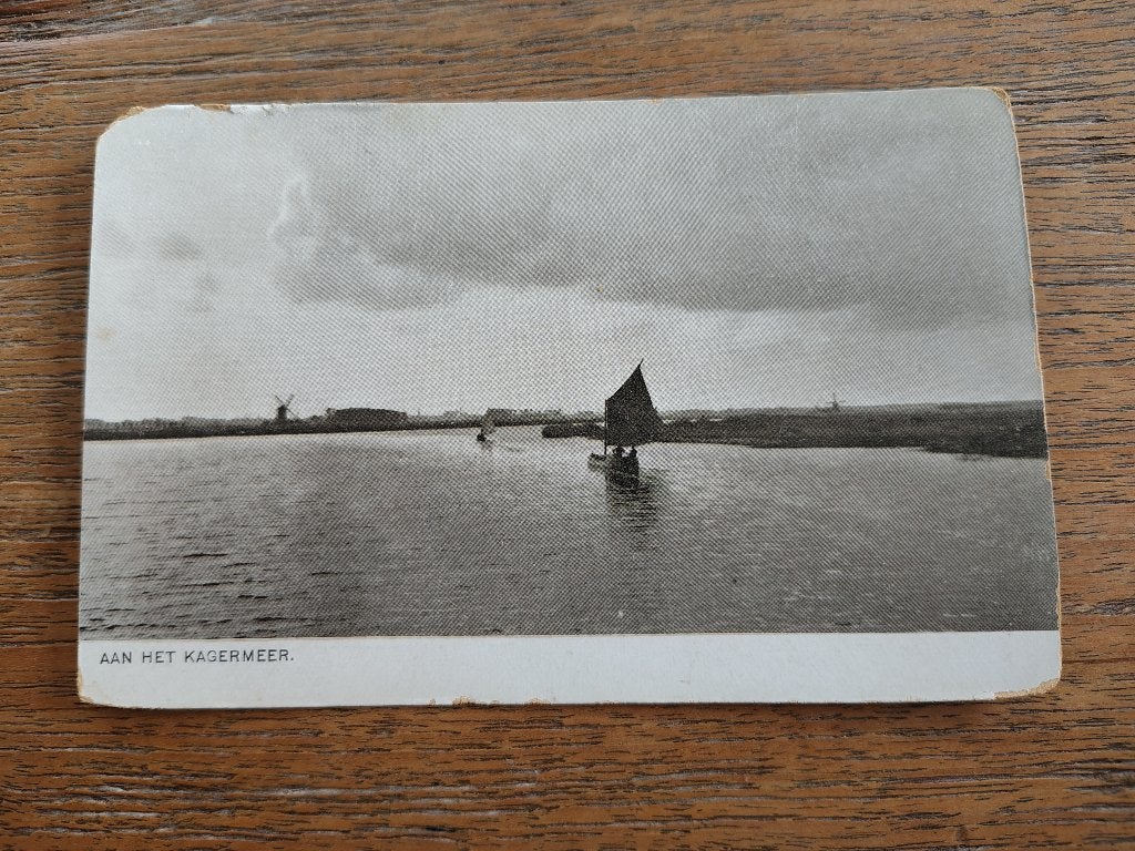 Aan het Kagermeer Kaag, Ophalen of Verzenden, 1940 tot 1960, Zuid-Holland