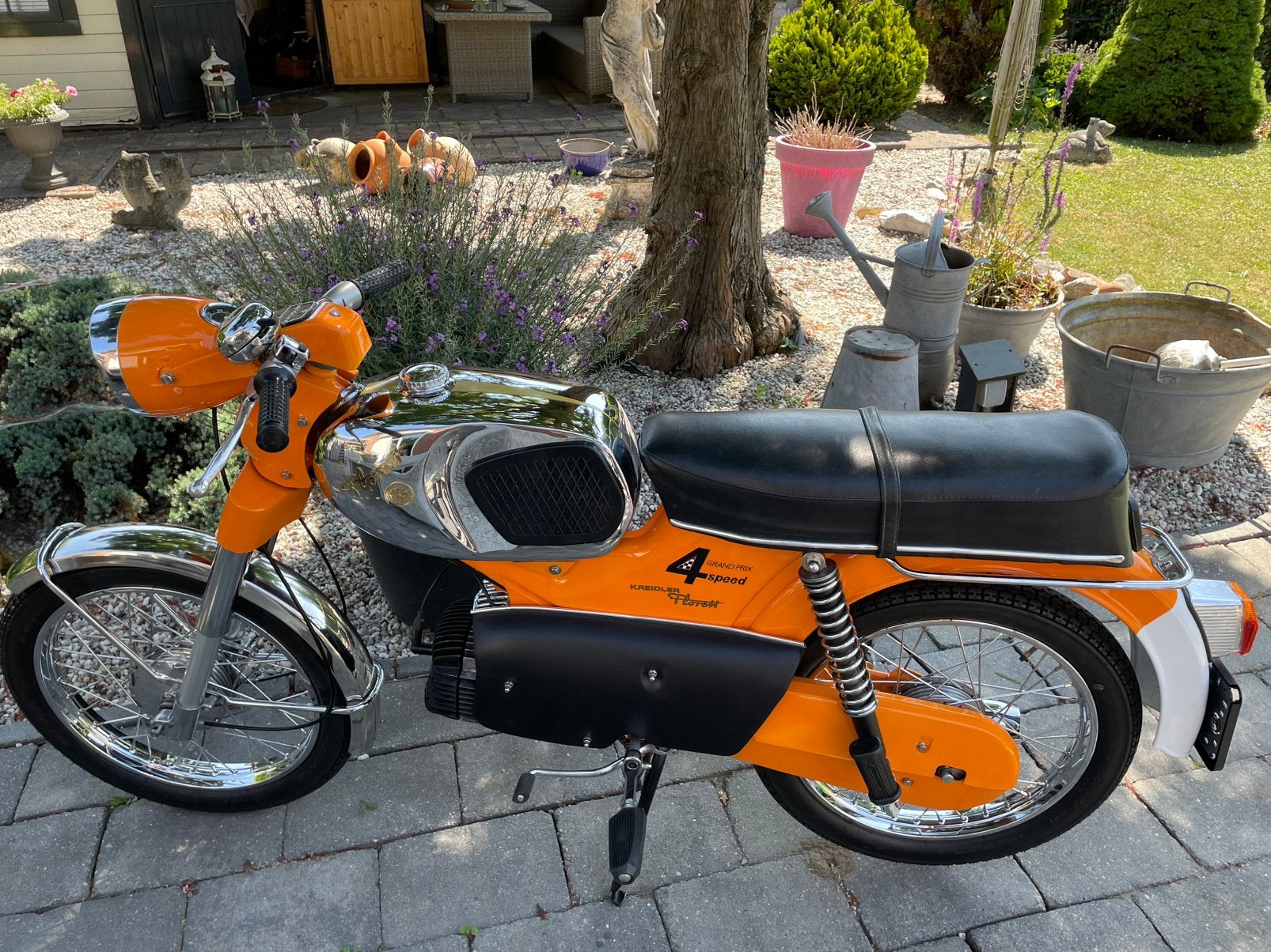 Kreidler grand prix, Ophalen, Zo goed als nieuw