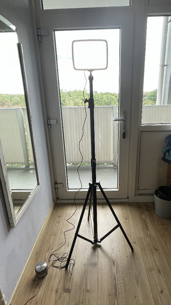 Stevig Statief voor studiolampen., Ophalen, Zo goed als nieuw, 175 cm of meer, Driepoot