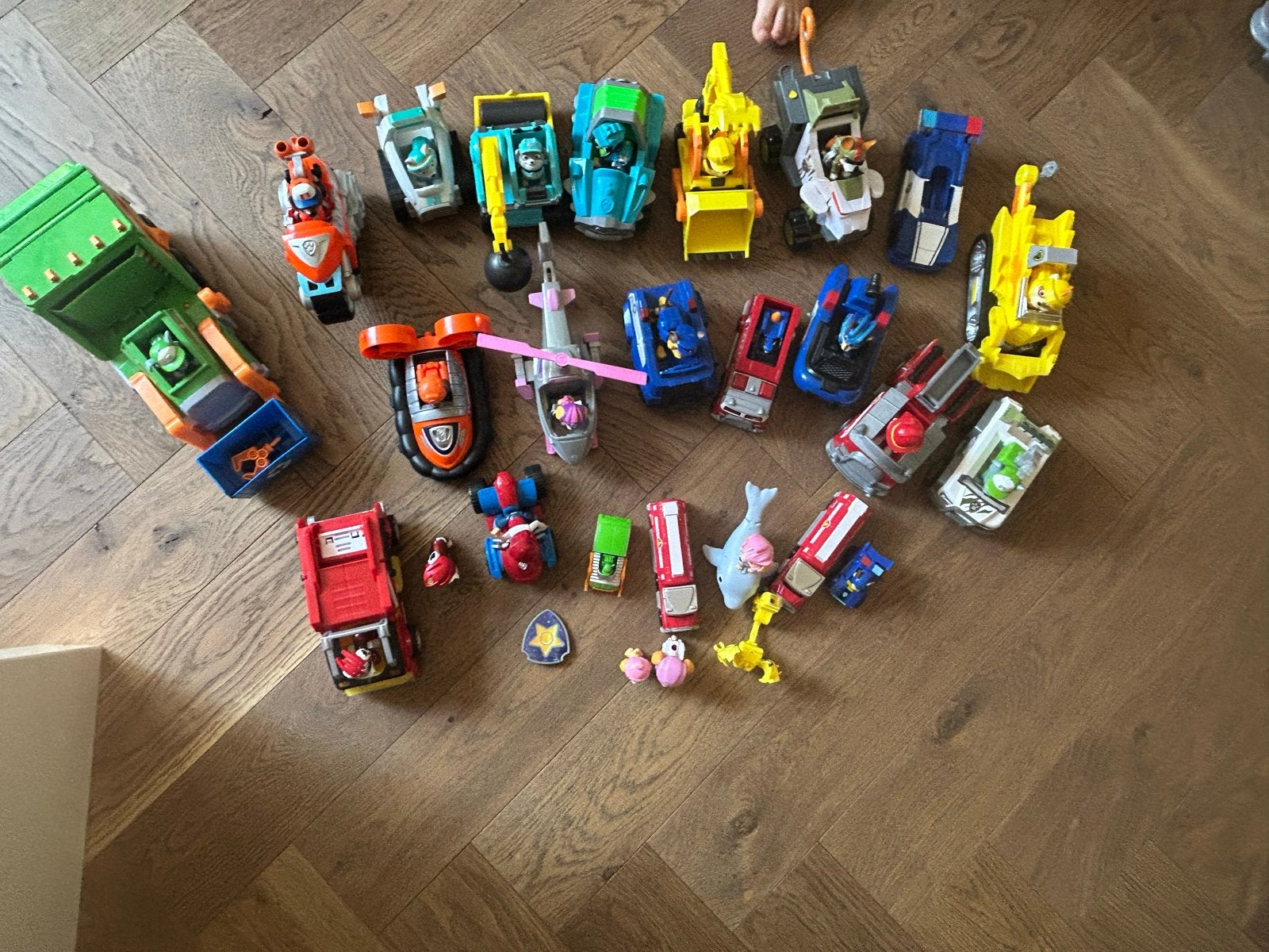 Paw Patrol Set: 23 Voertuigen & Alle Helden!, Ophalen of Verzenden, Gebruikt