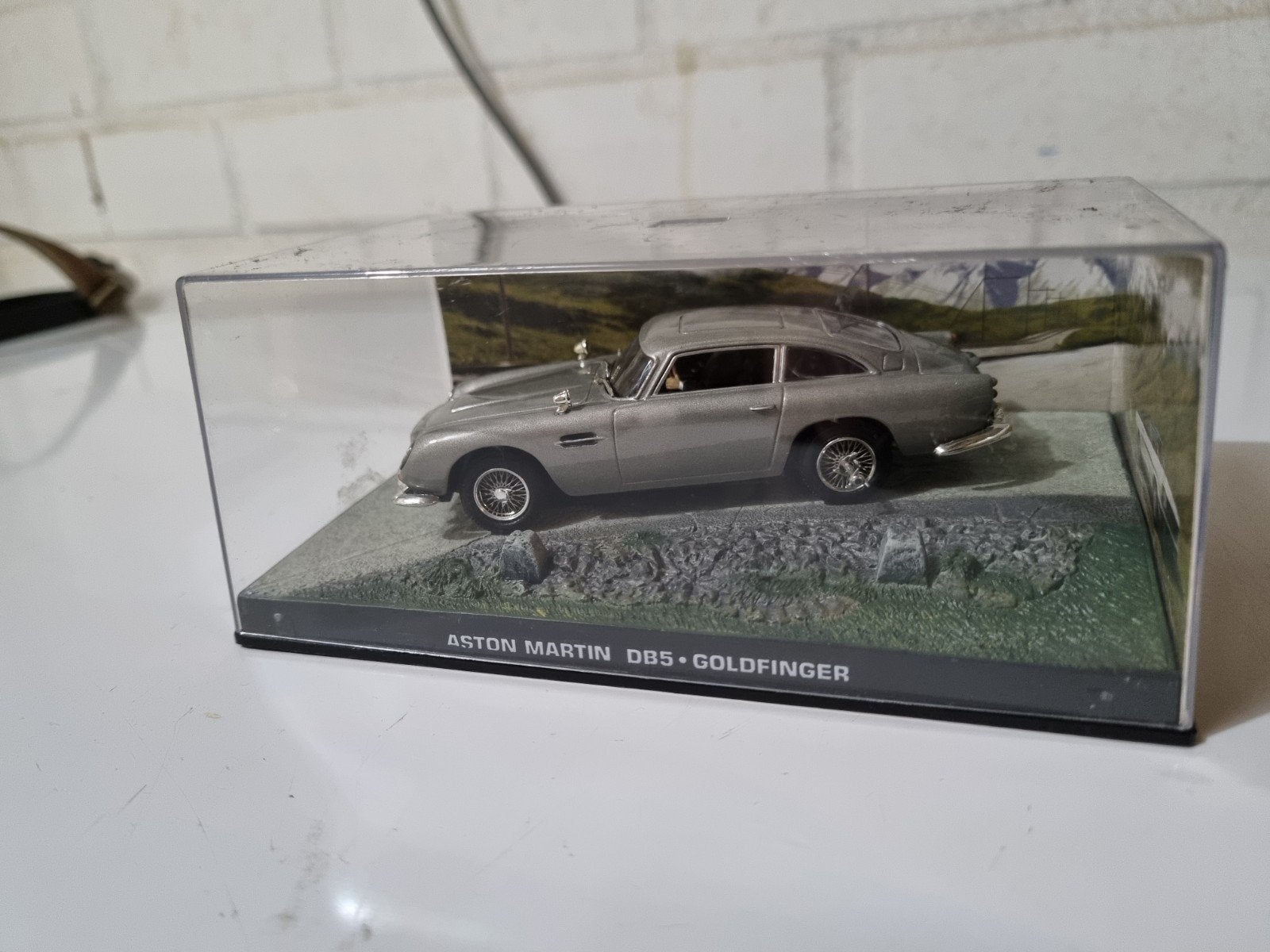 Aston Martin DB5 Goldfinger modelauto 007, Ophalen of Verzenden, Gebruikt, Auto