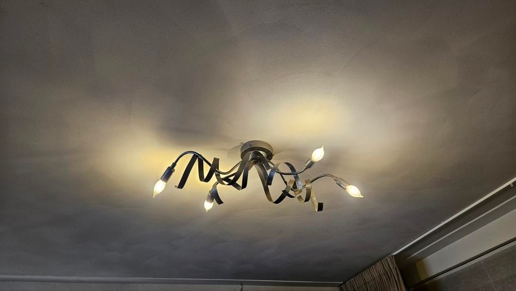 Plafond lamp 5 stuks bechikbaar, Ophalen, Gebruikt, Metaal