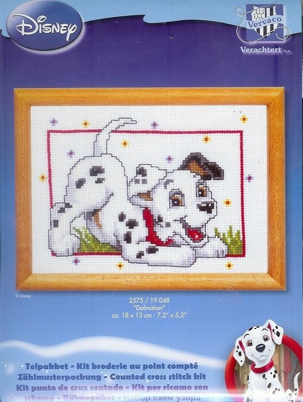 Cado disney borduurpakket, DALMATIAN OP=OP, Ophalen of Verzenden, Nieuw, Handborduren, Borduurpakket