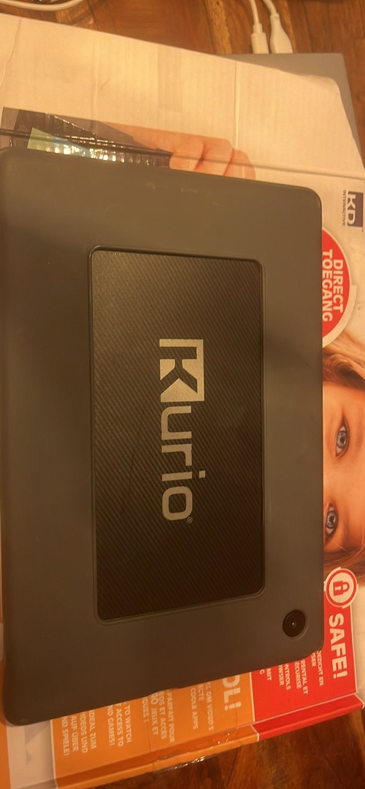 Kurio kinder tablet - Perfect voor jonge gebruikers, Gebruikt, Ophalen of Verzenden, Wi-Fi, Uitbreidbaar geheugen