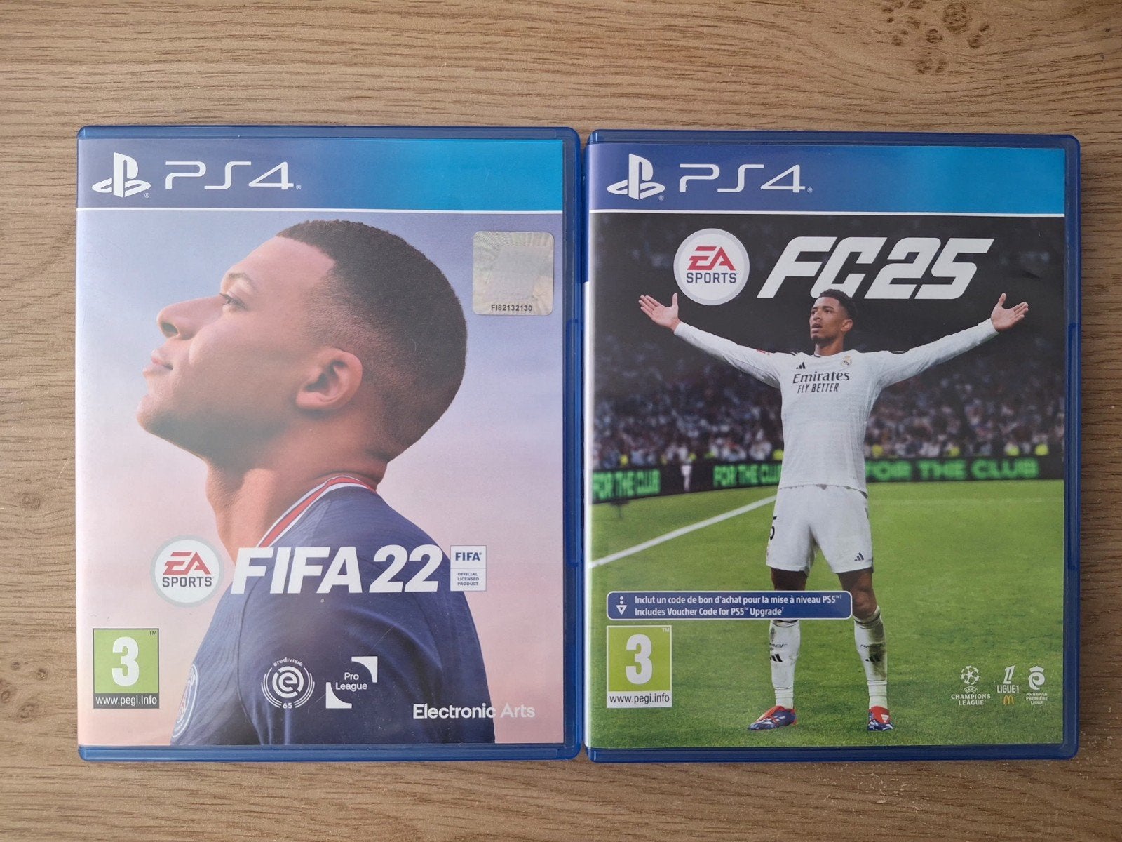 FIFA 22 & FC 25, 1 speler, Ophalen of Verzenden, Zo goed als nieuw, Vanaf 3 jaar
