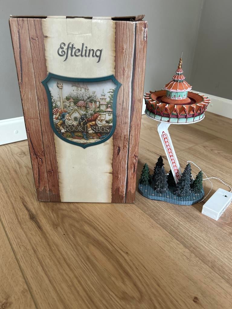 Efteling Pagode Sprookjesbos miniatuur met verlichting, Ophalen of Verzenden, Zo goed als nieuw, Beeldje of Poppetje
