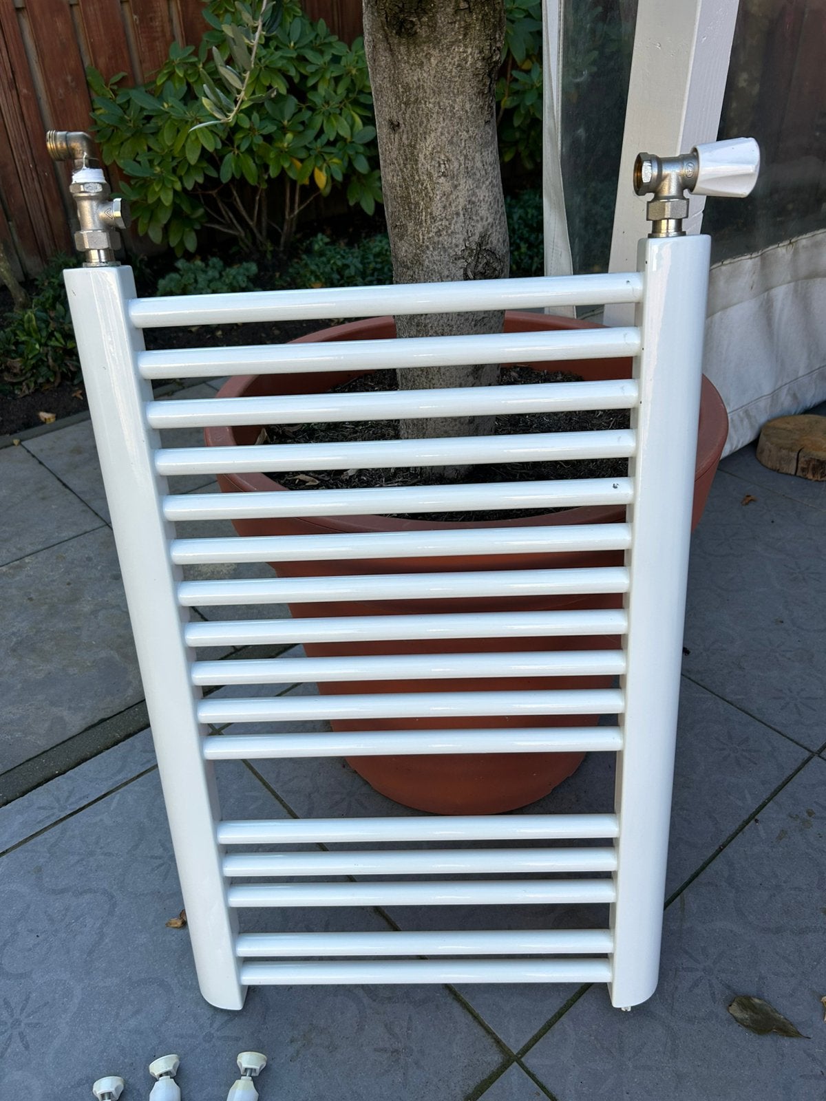 Radiator wit 50x75, Ophalen, 30 tot 80 cm, Gebruikt, Radiator