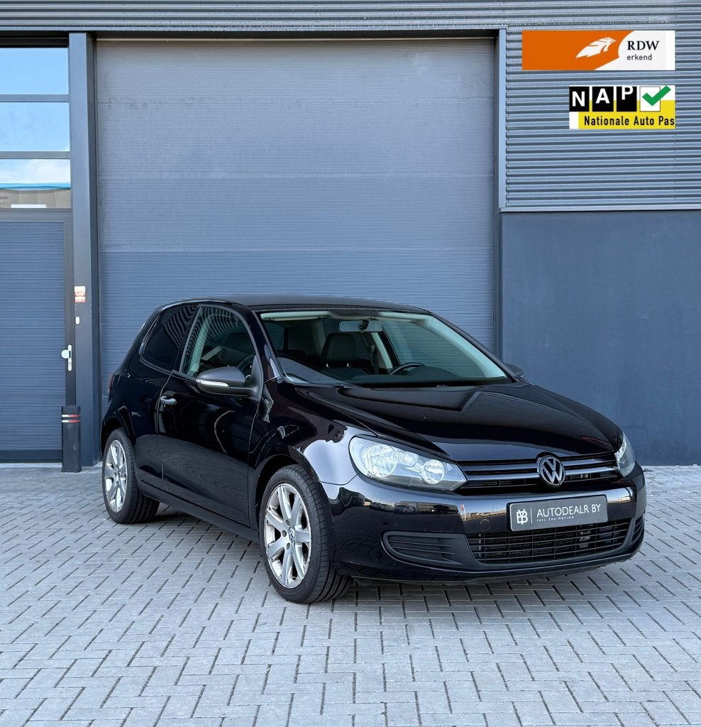 Volkswagen Golf 6 1.4 TSI Trendline/Airco/Cruise Control/NAP, Auto's, Stof, Zwart, Origineel Nederlands, Bedrijf