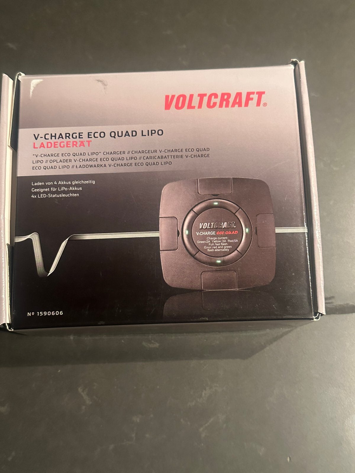 *NEW*  Voltcraft V-Charge Eco Quad Lipo Oplader, Ophalen of Verzenden, Nieuw