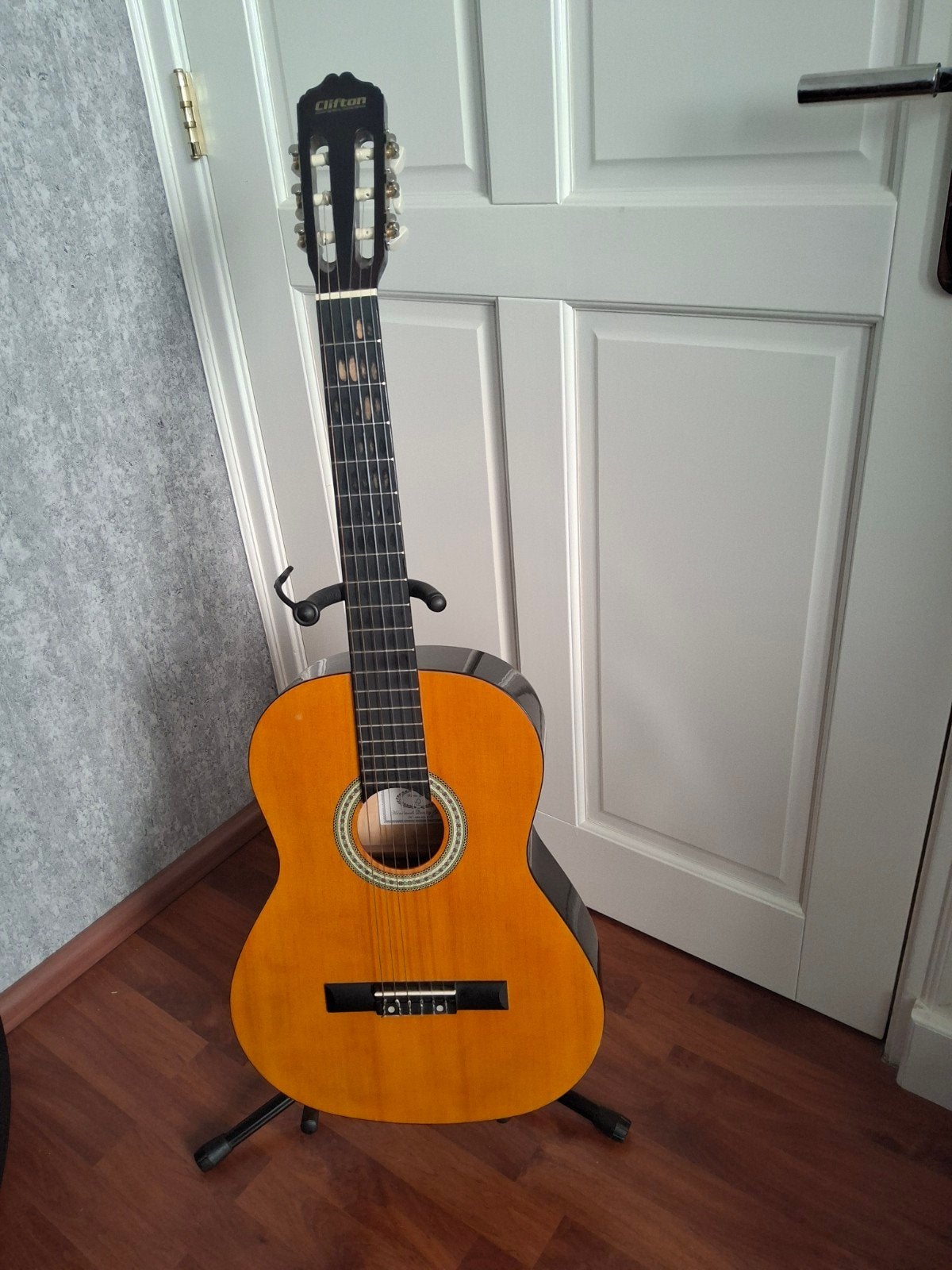nette accoustische Spaanse gitaar, Ophalen, Klassieke of Spaanse gitaar