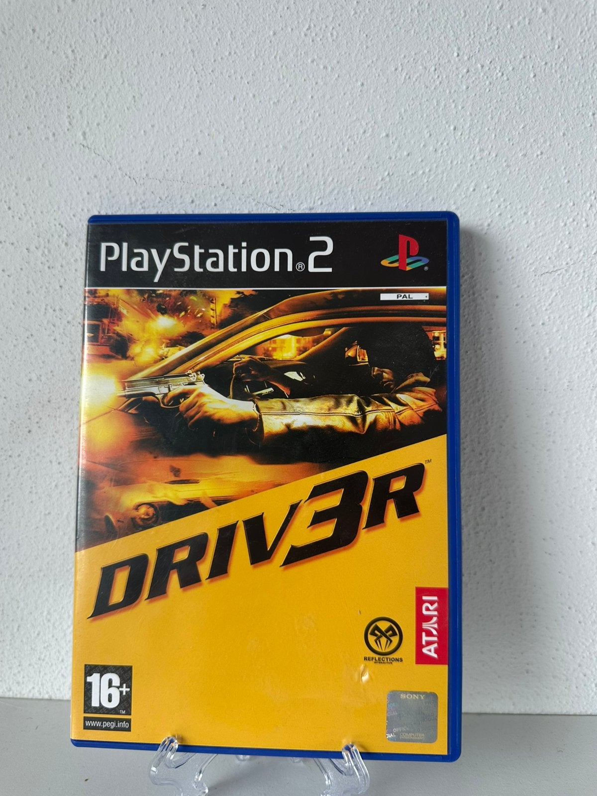 PlayStation 2 driv3r, 1 speler, Verzenden, Zo goed als nieuw, Vanaf 3 jaar