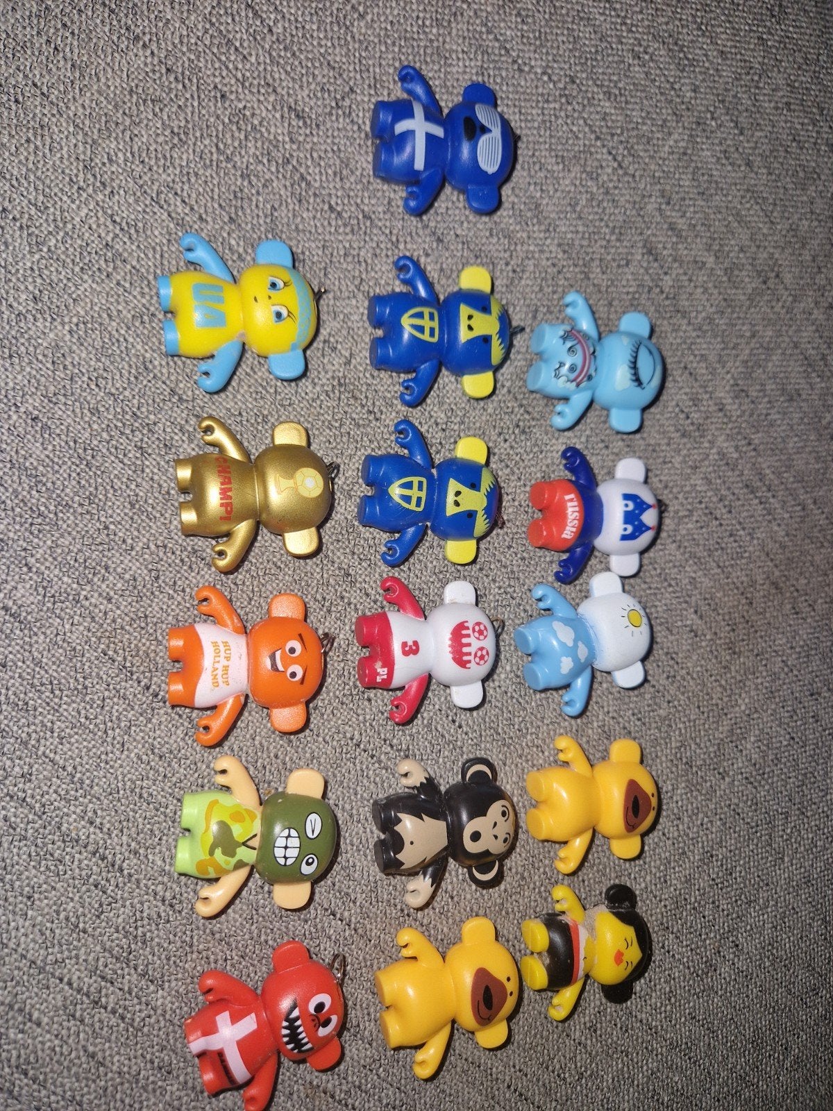 Grote set Hoogvliet EK Monskeys sleutelhangers (2012) – 15s, Ophalen of Verzenden, Losse flippo's