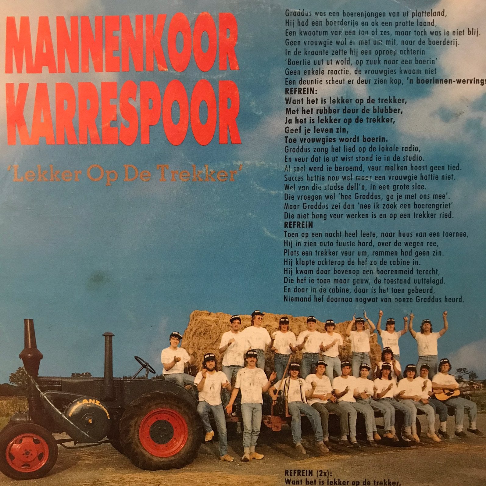 Mannenkoor Karrespoor - Lekker op de trekker / Koekalverij, Cd's en Dvd's, Vinyl Singles, Ophalen of Verzenden