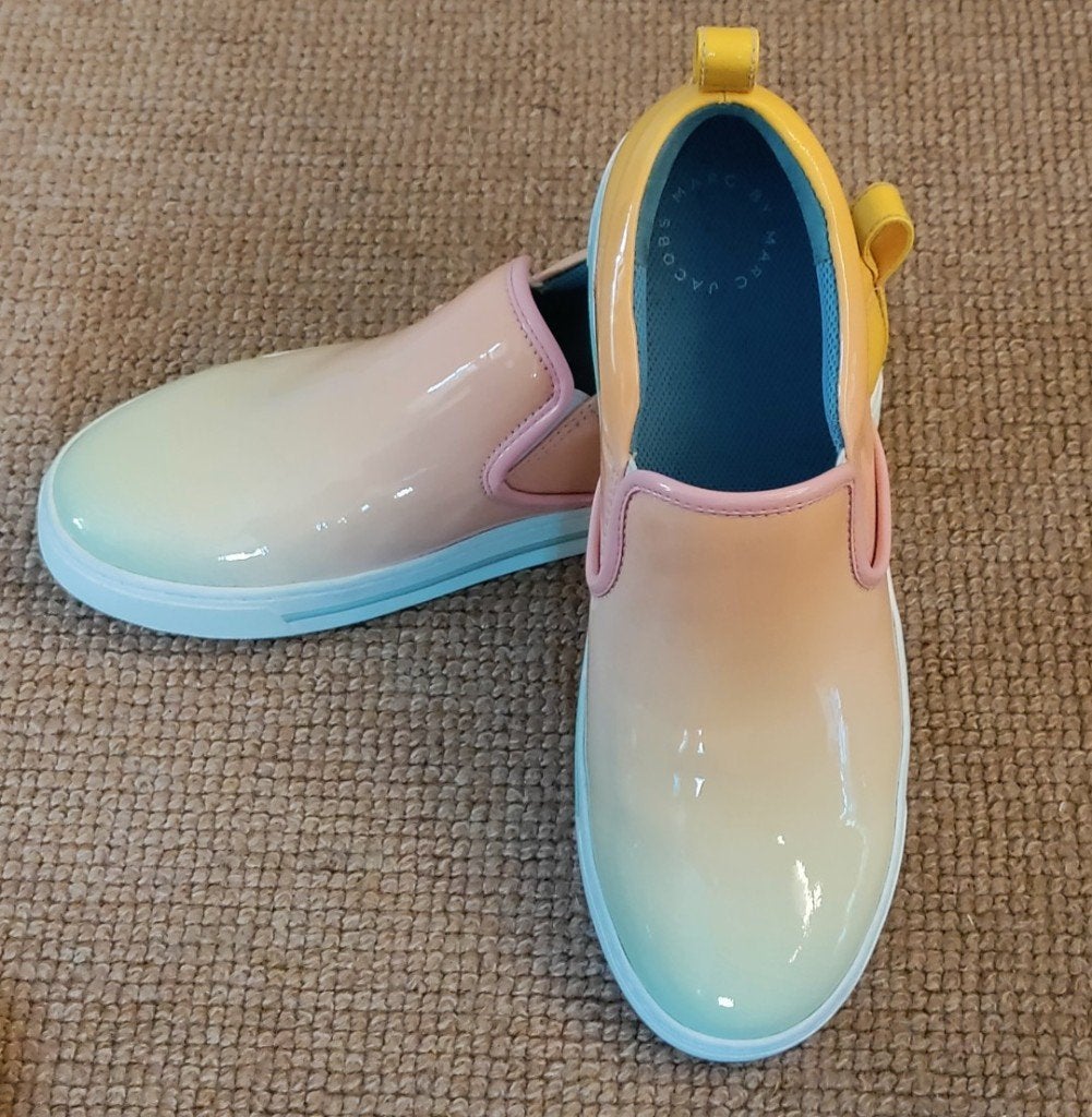 Marc Jacobs instappers (maat 41, rose/meerkleurig), Marc Jacobs, Instappers, Ophalen of Verzenden, Zo goed als nieuw