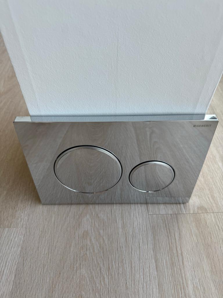Geberit Sigma20 bedieningsplaat chroom - NIEUW, Verzenden, Nieuw, Chroom, Toilet