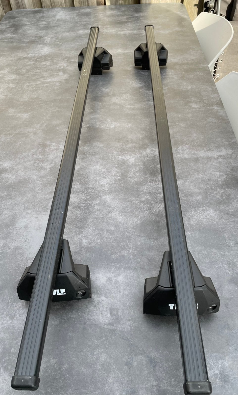 Thule dakdragers Renault grand scenic, Captur en Talisman, Ophalen, Zo goed als nieuw