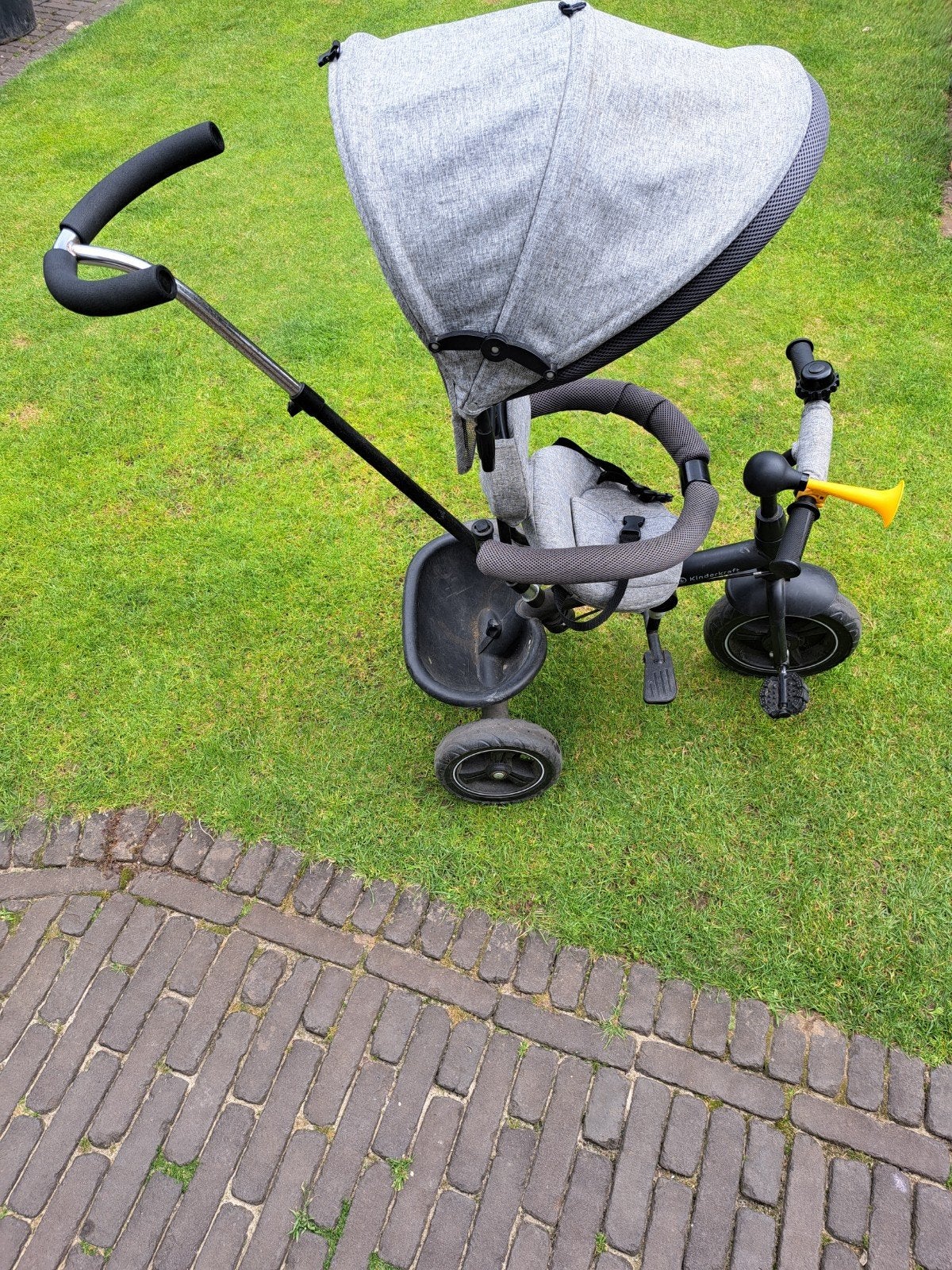 Kinderkraft Freeway Driewieler - Grijs, Ophalen, Gebruikt, Kinderkraft, Verstelbare zitting